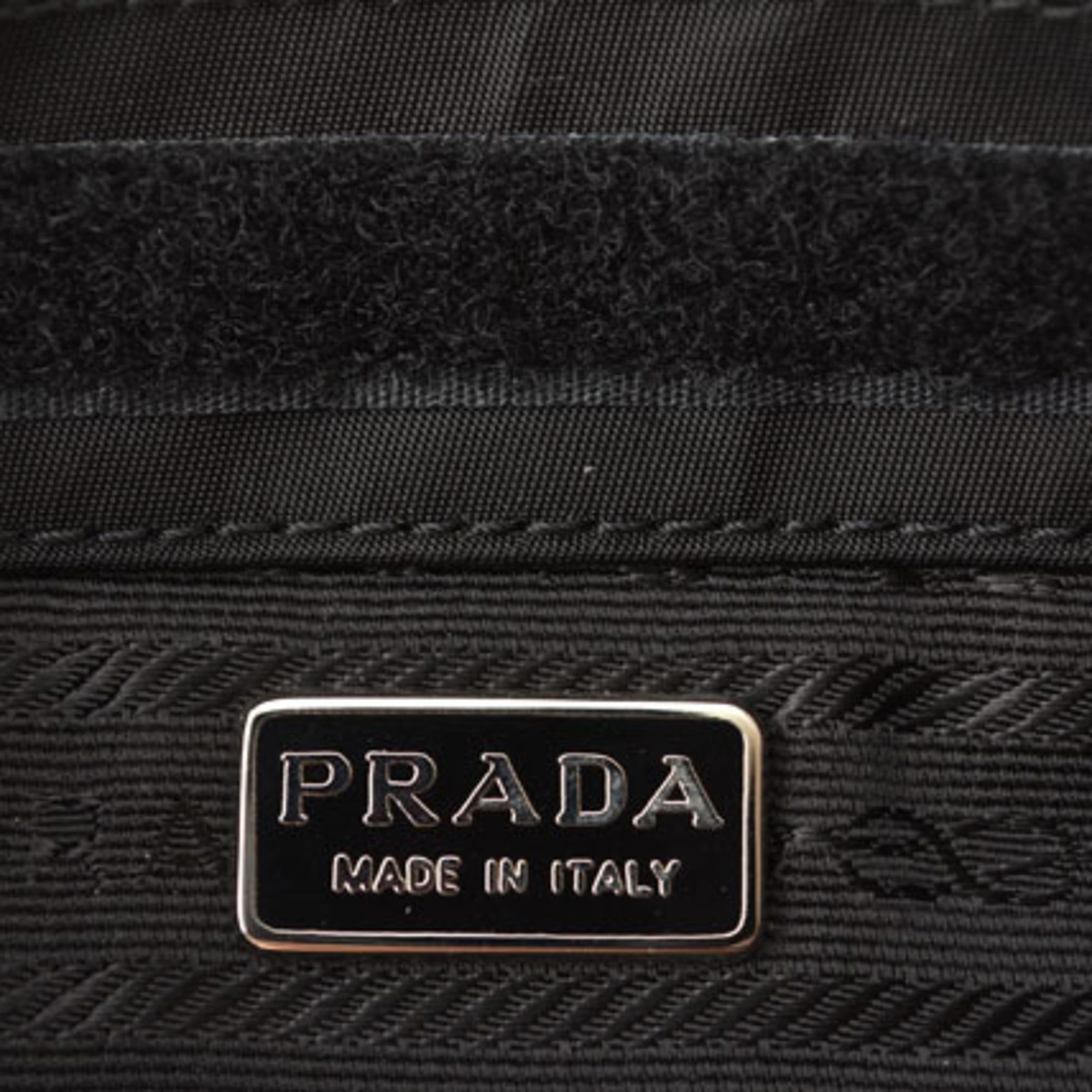 Prada Black Nylon Pouch (Pre-Owned) - Prada - Modalova
