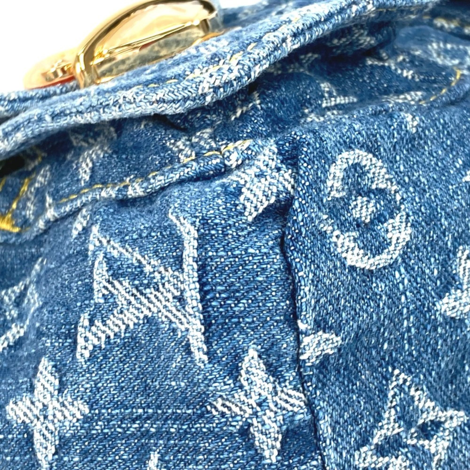 Monogram Denim Backpack (Pre-Owned) - Louis Vuitton - Modalova