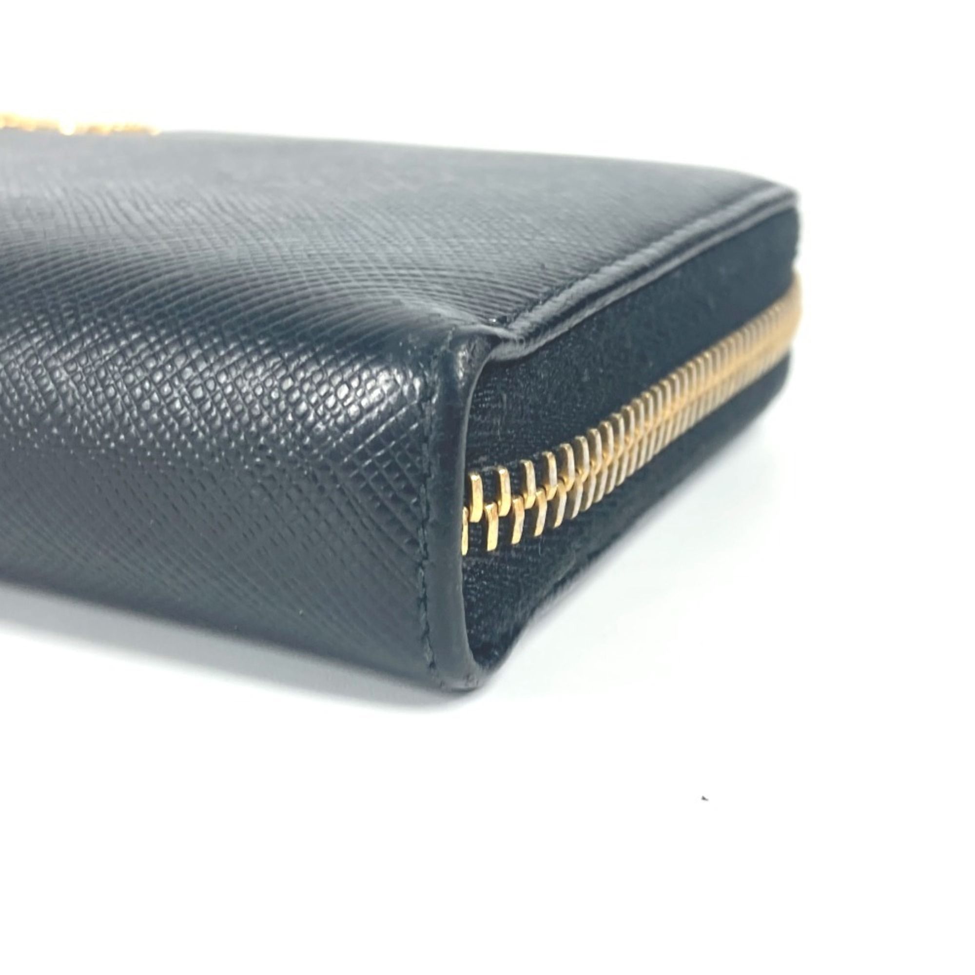 Leather Long Wallet (Bi-Fold) (Pre-Owned) - Prada - Modalova