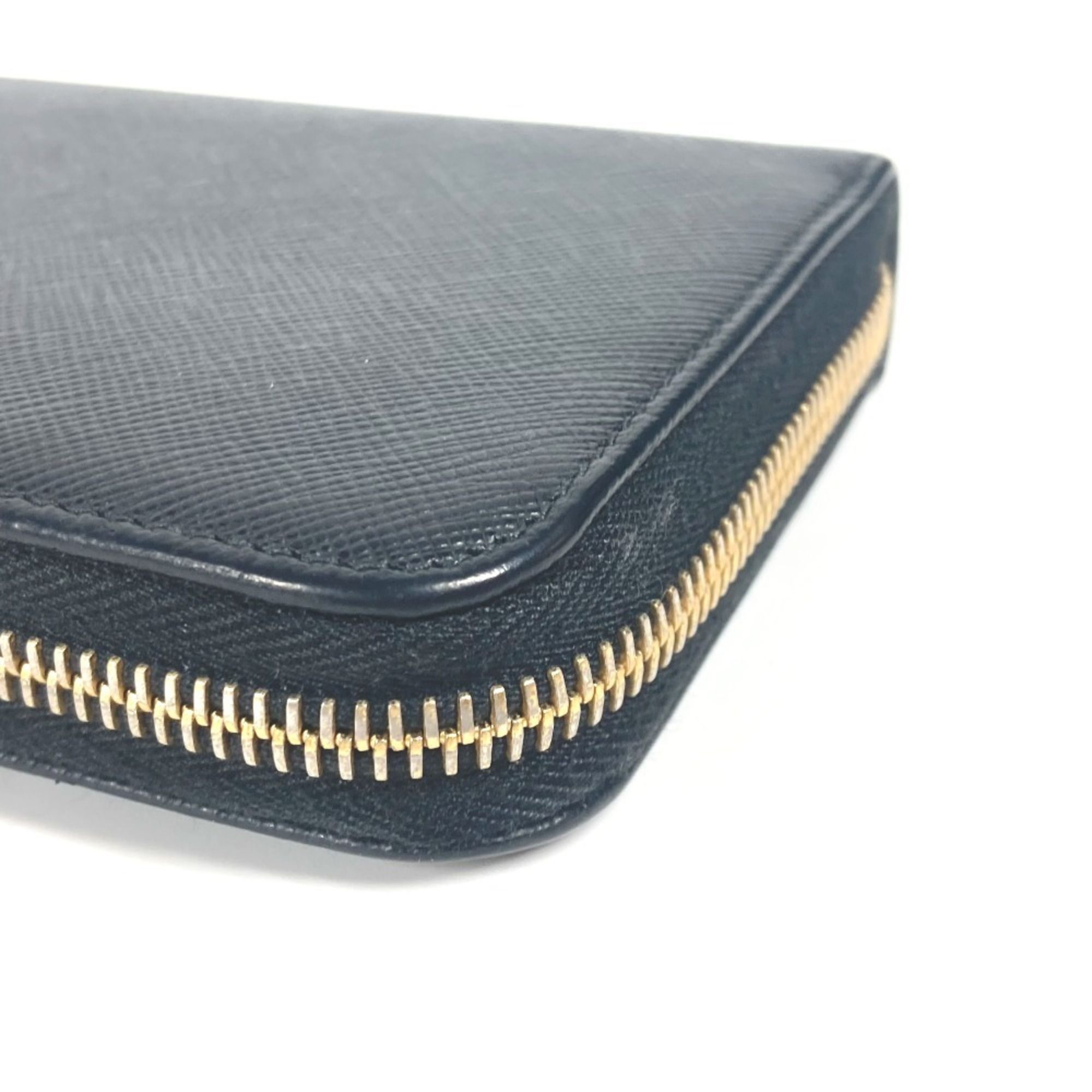 Leather Long Wallet (Bi-Fold) (Pre-Owned) - Prada - Modalova
