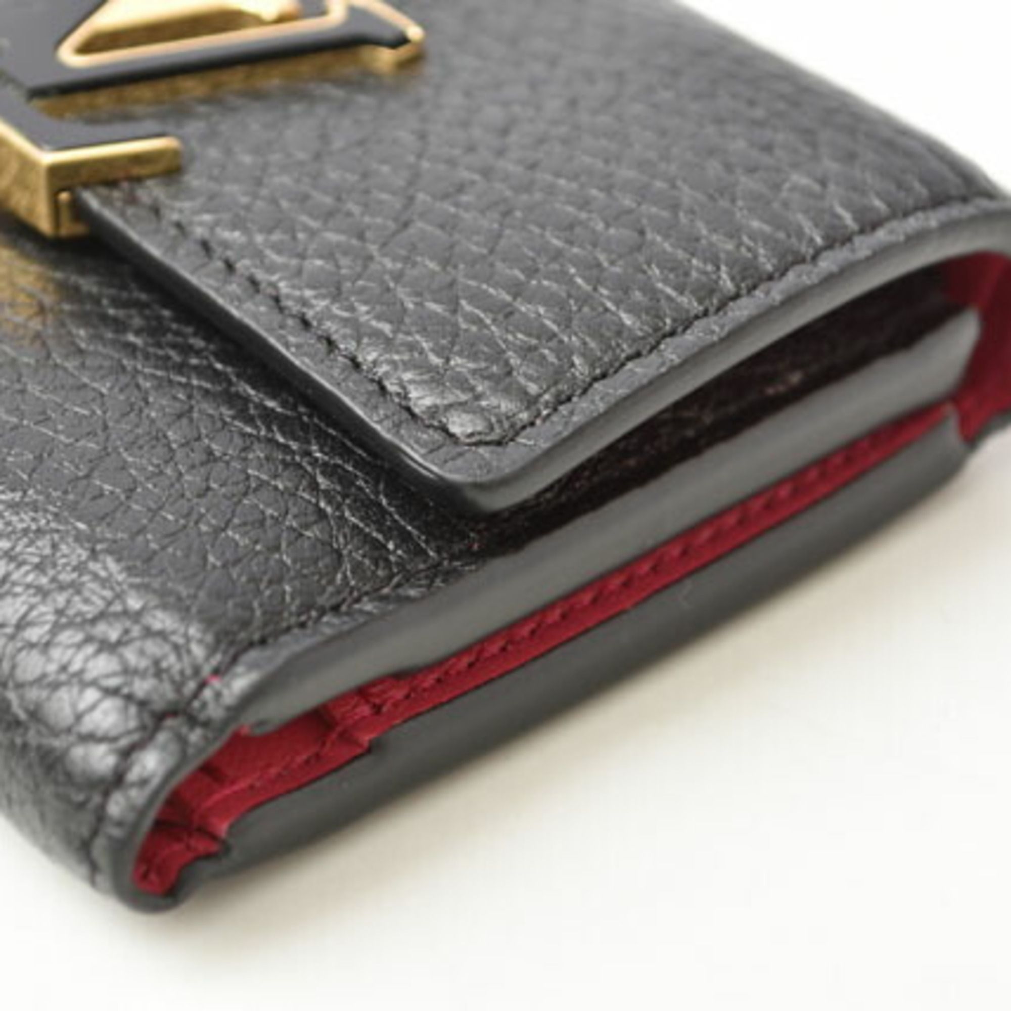 Taurillon Leather Wallet (Tri-Fold) (Pre-Owned) - Louis Vuitton - Modalova