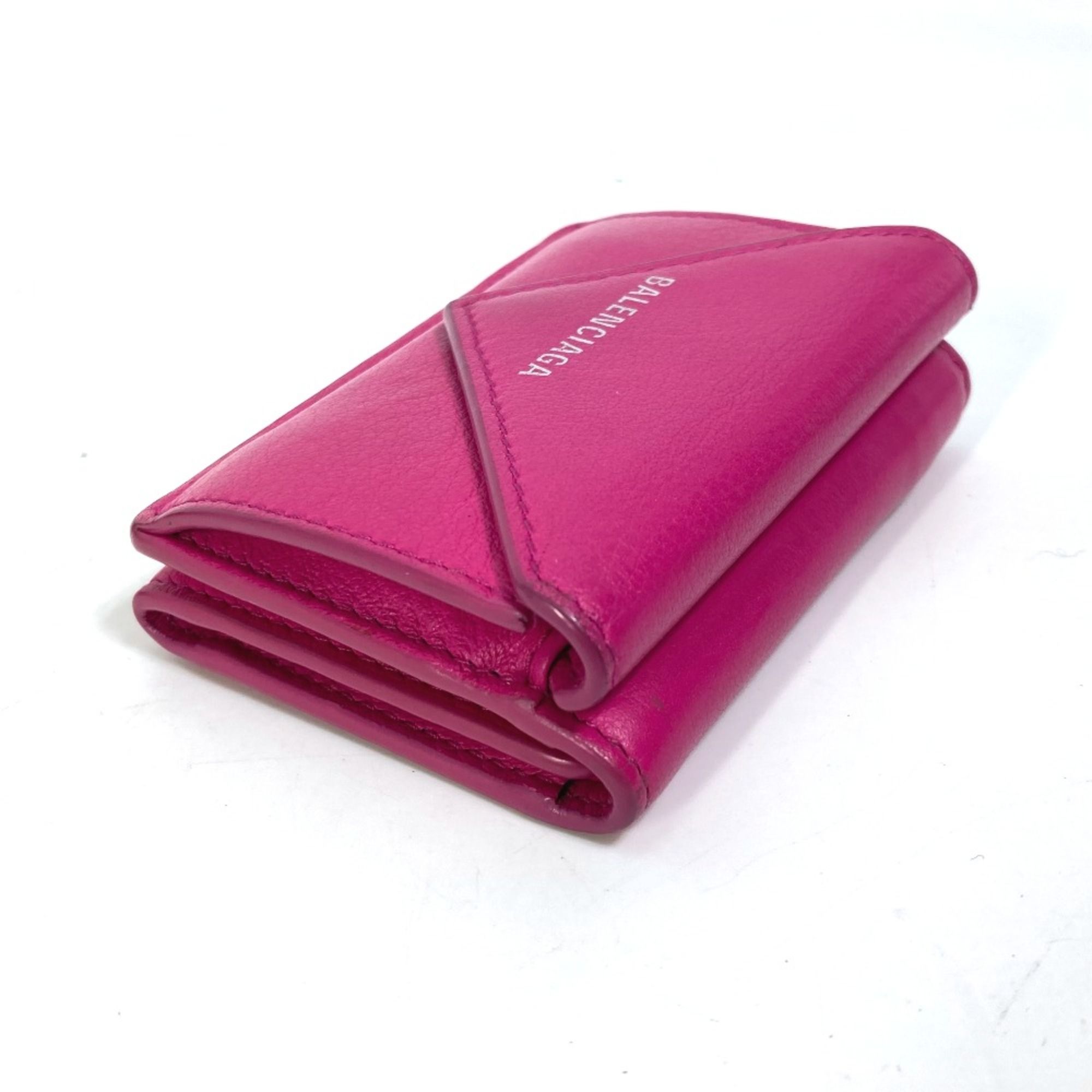 Leather Wallet (Tri-Fold) (Pre-Owned) - Balenciaga - Modalova