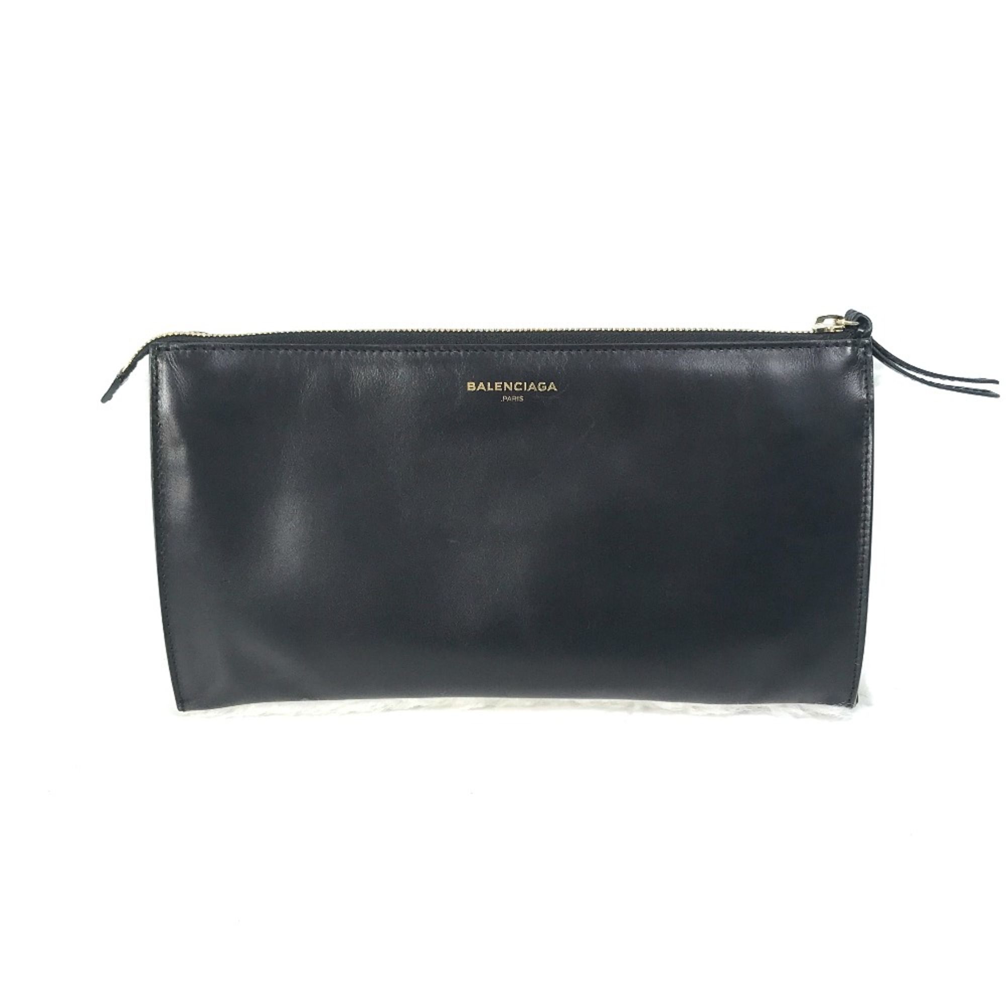 Leather Clutch Bag (Pre-Owned) - Balenciaga - Modalova