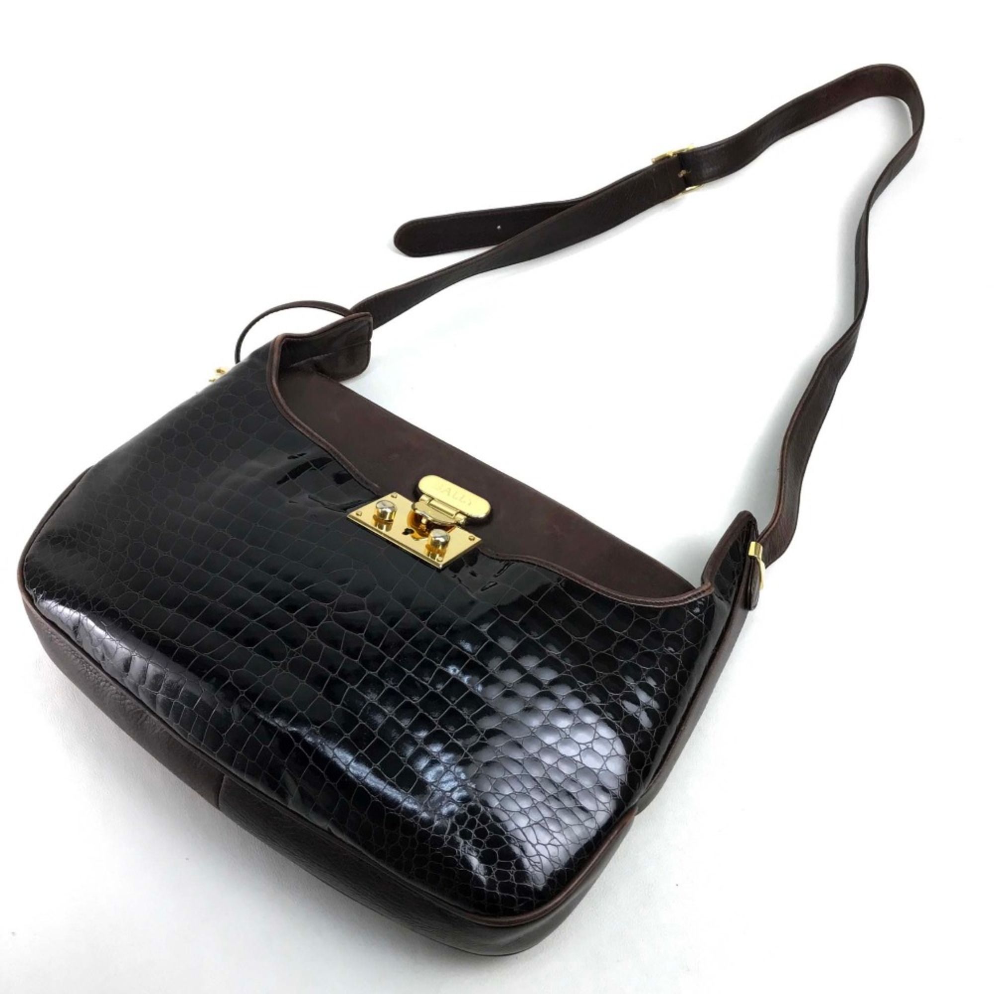 Leather Shoulder Bag (Pre-Owned) - Bally - Modalova