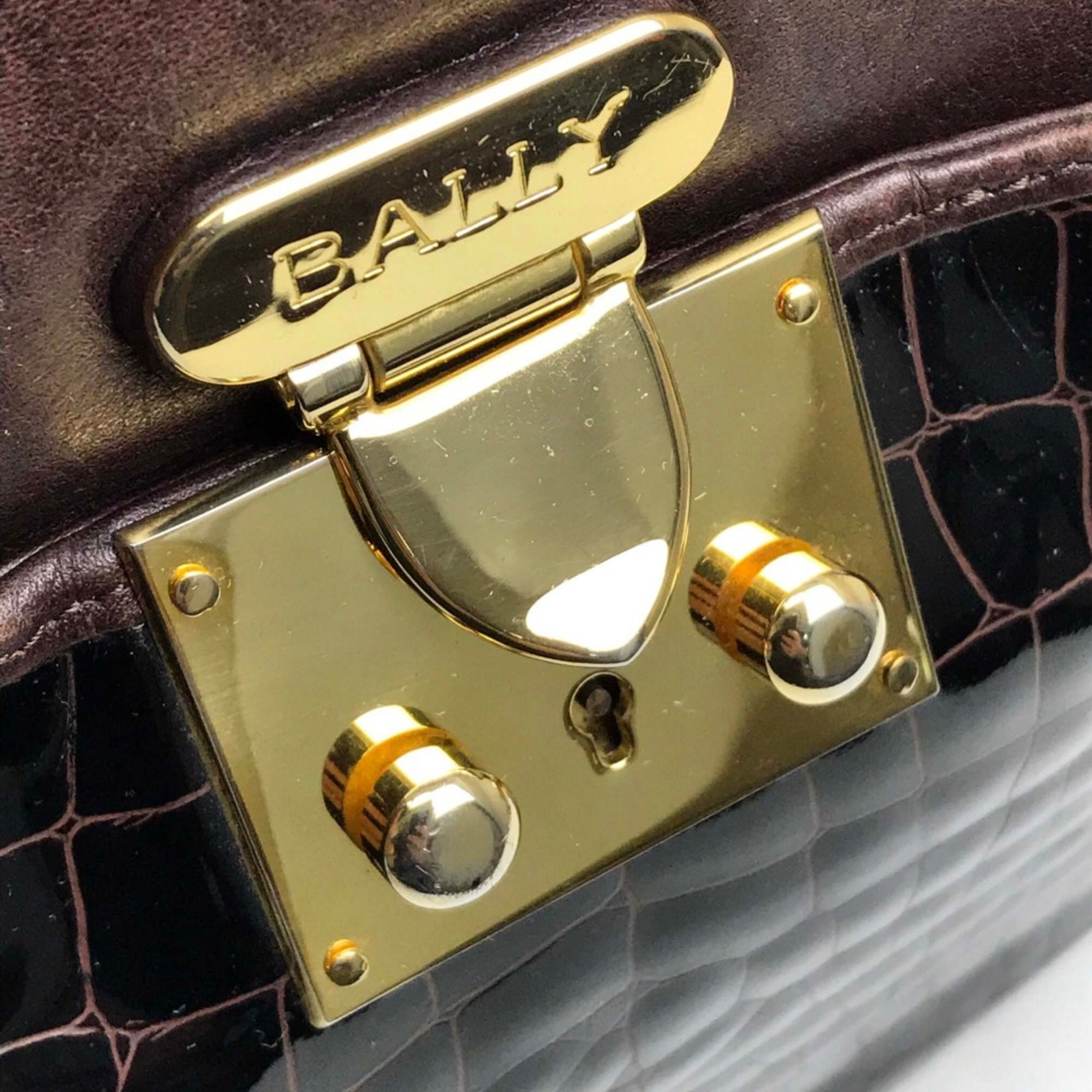 Leather Shoulder Bag (Pre-Owned) - Bally - Modalova