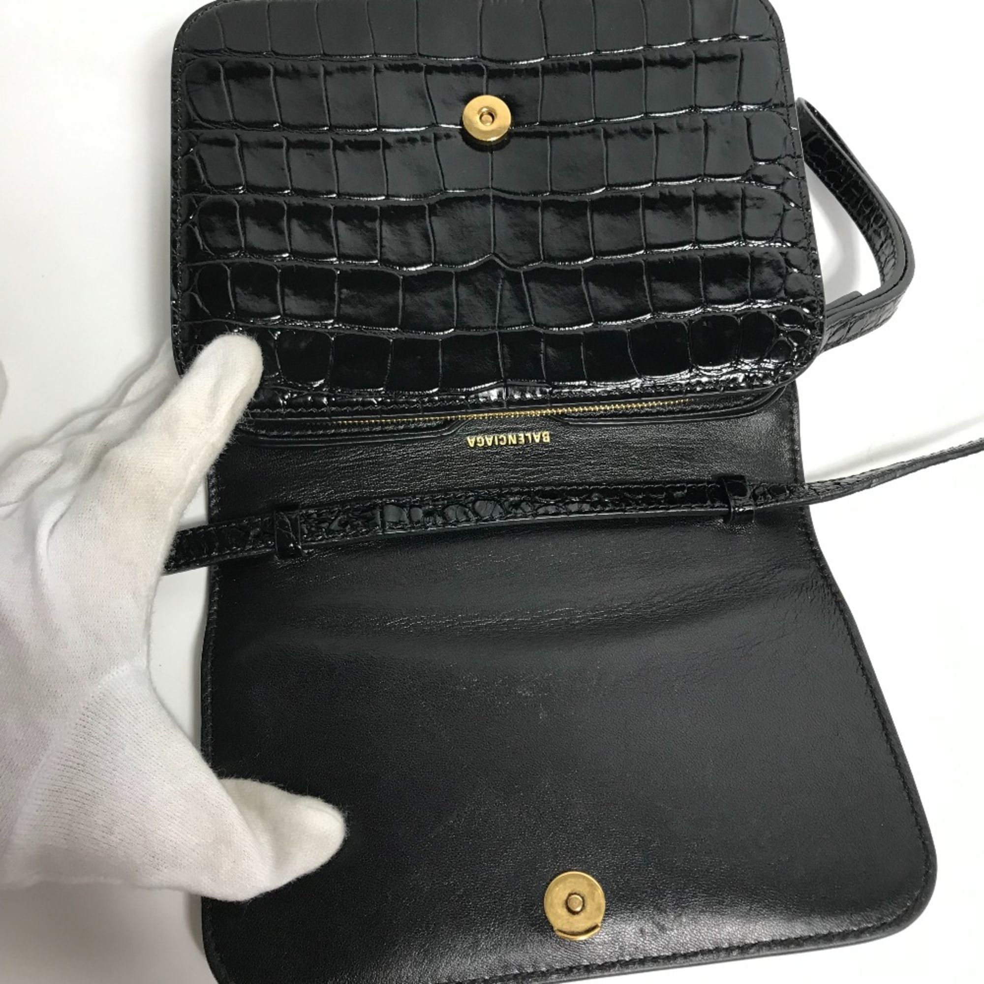 Leather Shoulder Bag (Pre-Owned) - Balenciaga - Modalova