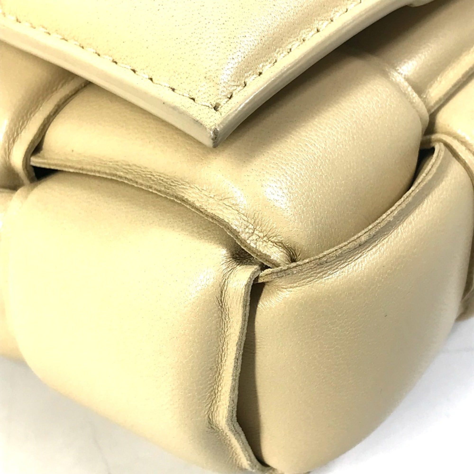 Leather Shoulder Bag (Pre-Owned) - Bottega Veneta - Modalova