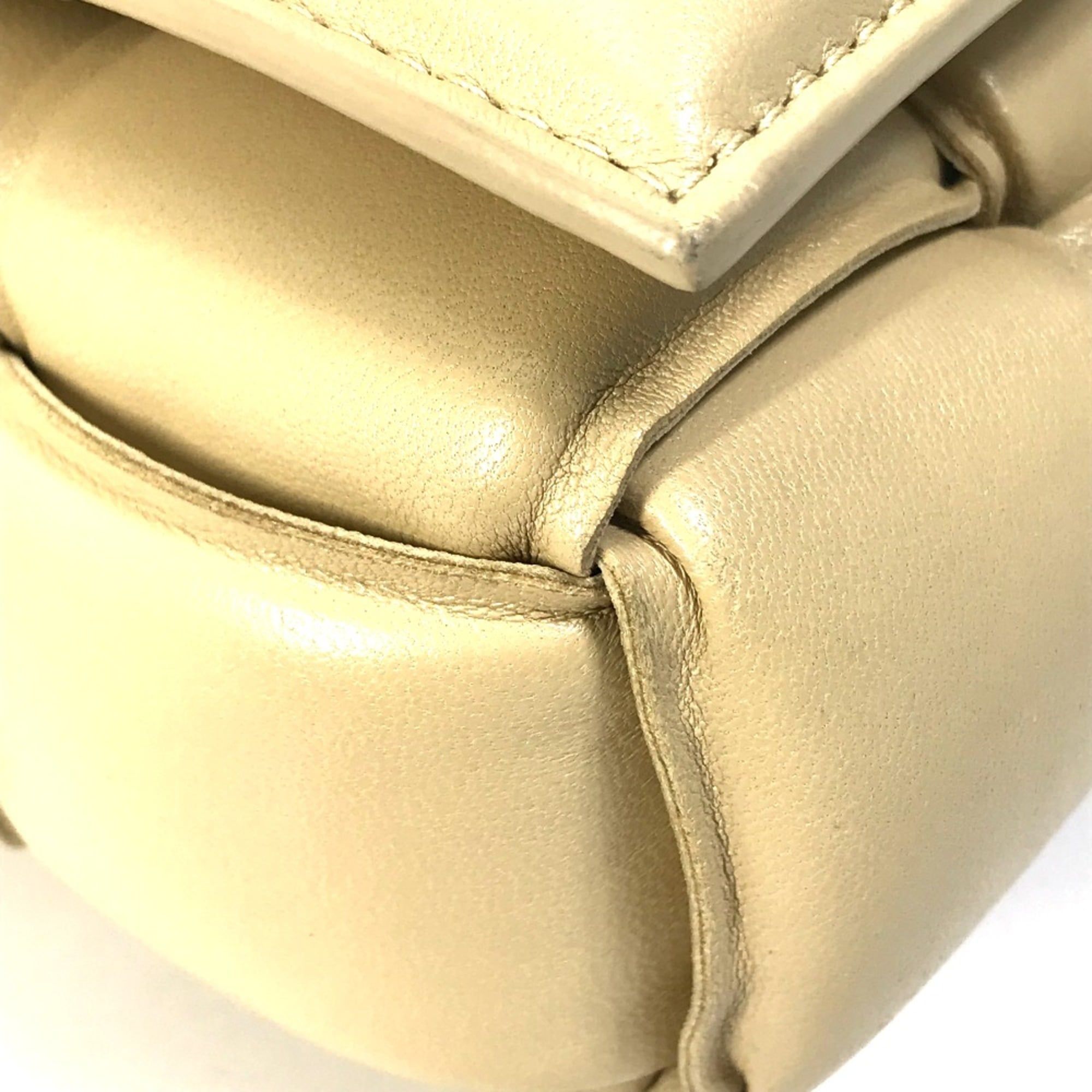 Leather Shoulder Bag (Pre-Owned) - Bottega Veneta - Modalova