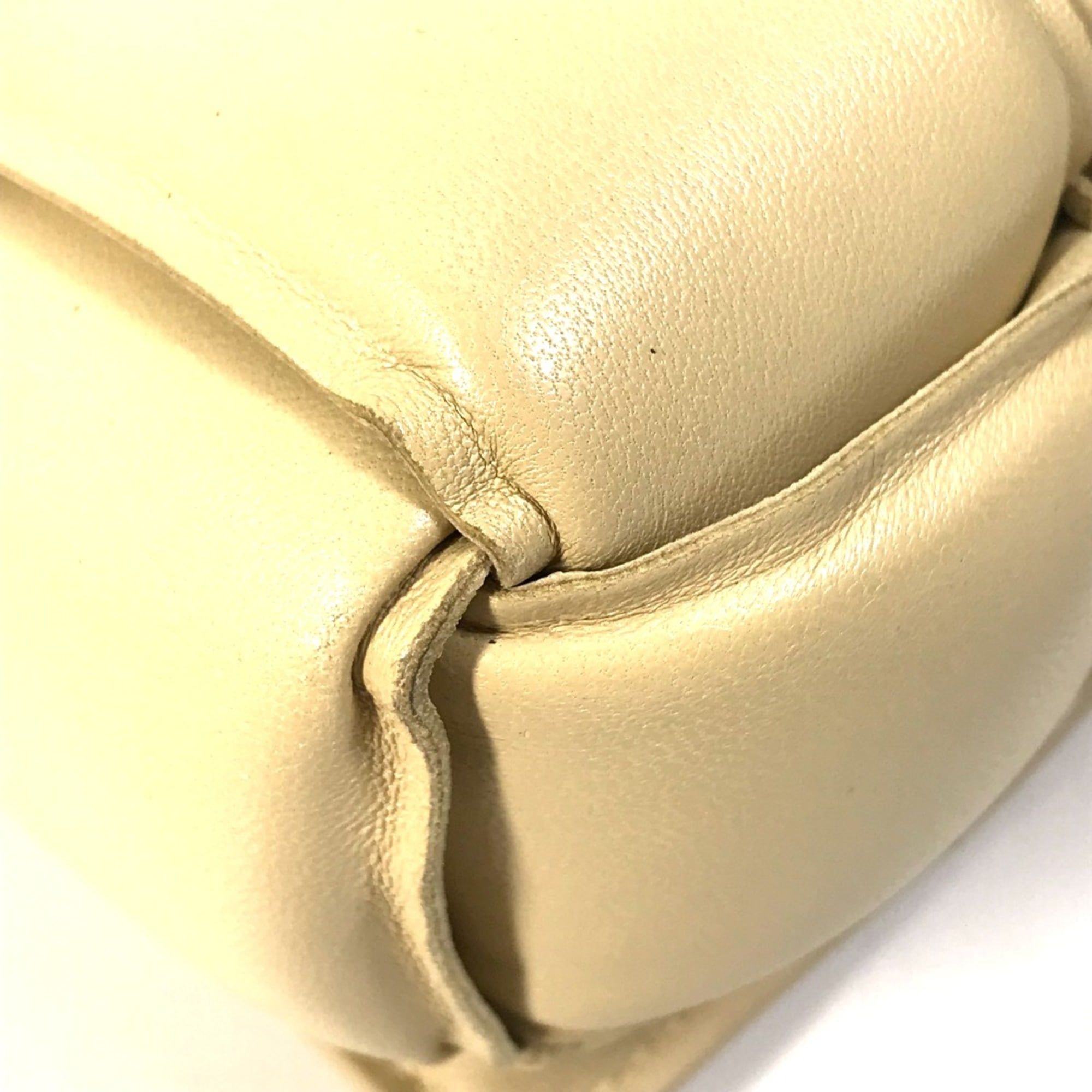 Leather Shoulder Bag (Pre-Owned) - Bottega Veneta - Modalova