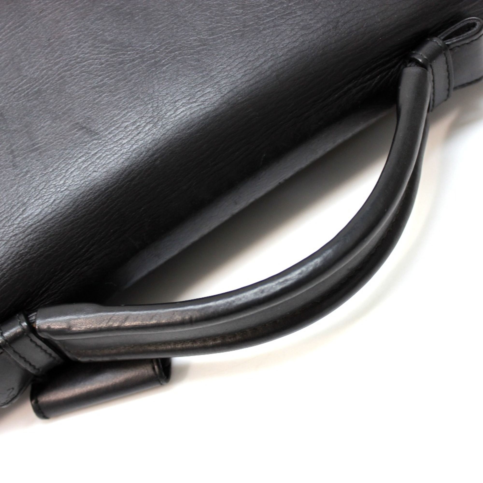 Leather Briefcase (Pre-Owned) - Bottega Veneta - Modalova