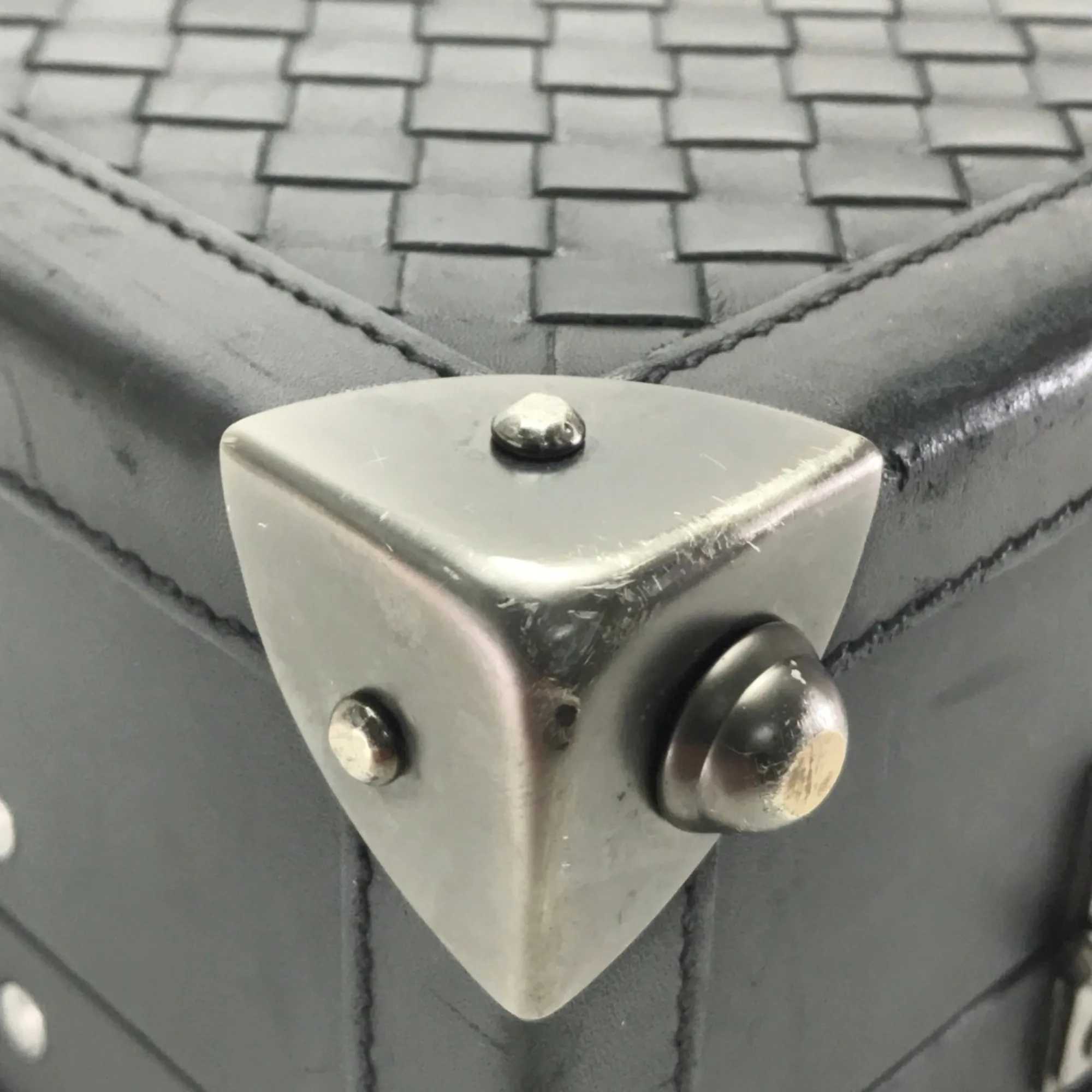 Leather Briefcase (Pre-Owned) - Bottega Veneta - Modalova