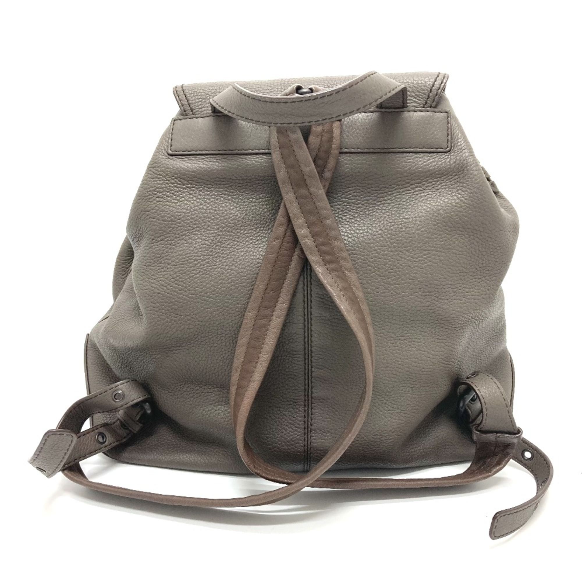 Leather Backpack (Pre-Owned) - Bottega Veneta - Modalova
