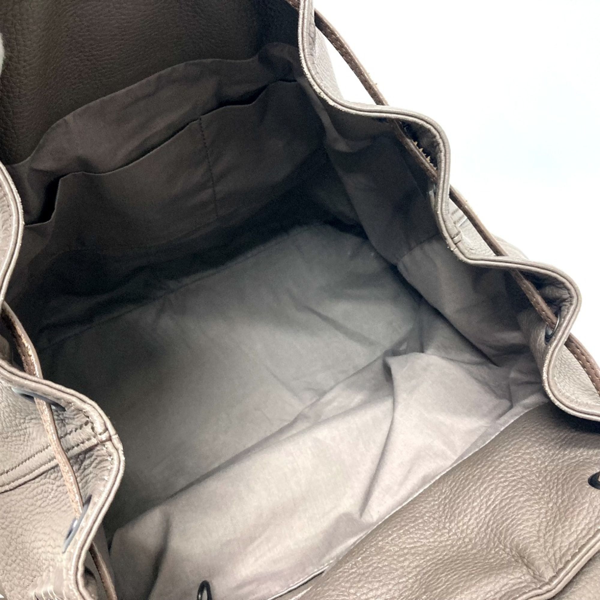 Leather Backpack (Pre-Owned) - Bottega Veneta - Modalova