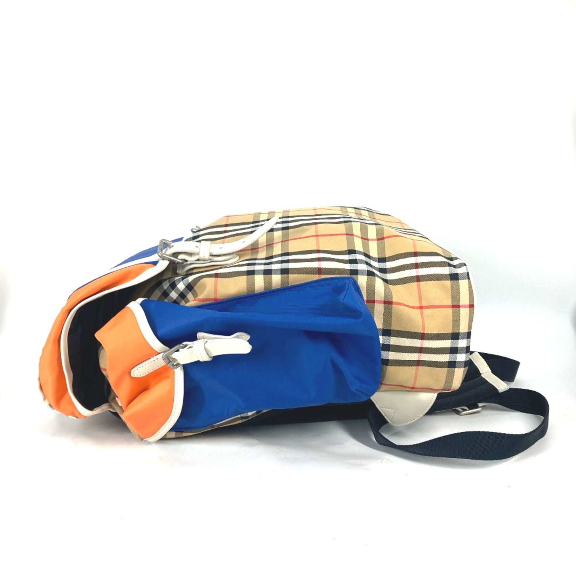 Leather Backpack (Pre-Owned) - Burberry - Modalova