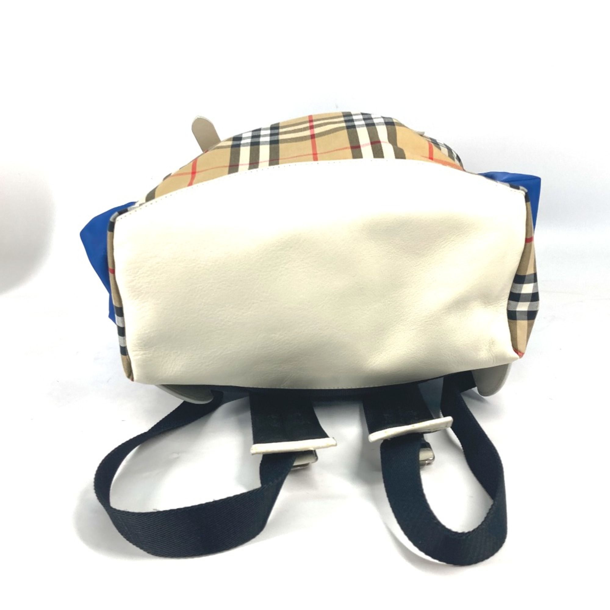Leather Backpack (Pre-Owned) - Burberry - Modalova