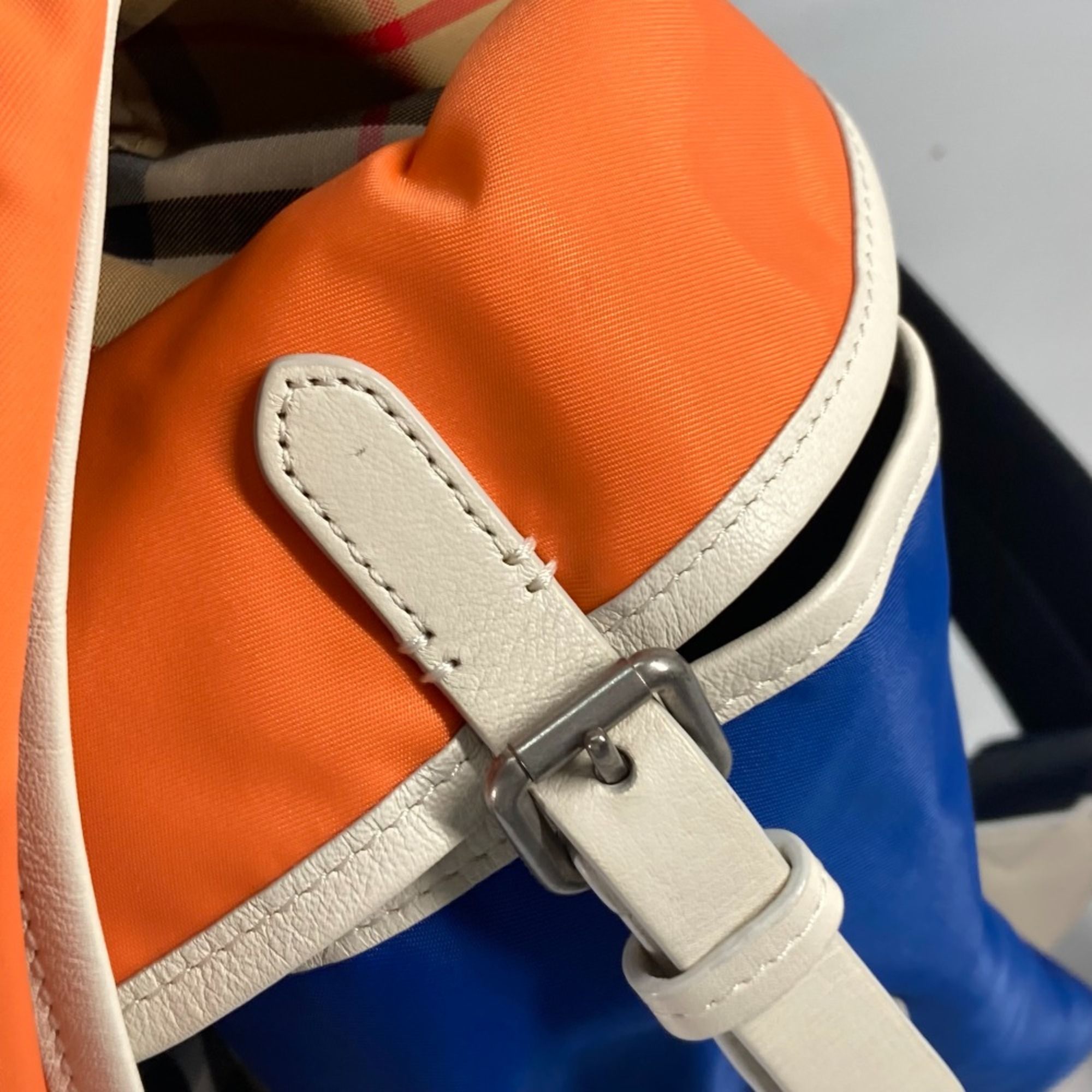 Leather Backpack (Pre-Owned) - Burberry - Modalova