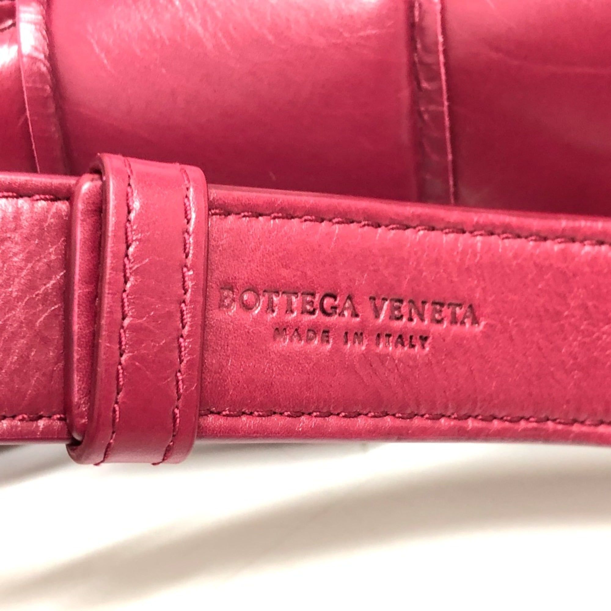 Leather Shoulder Bag (Pre-Owned) - Bottega Veneta - Modalova