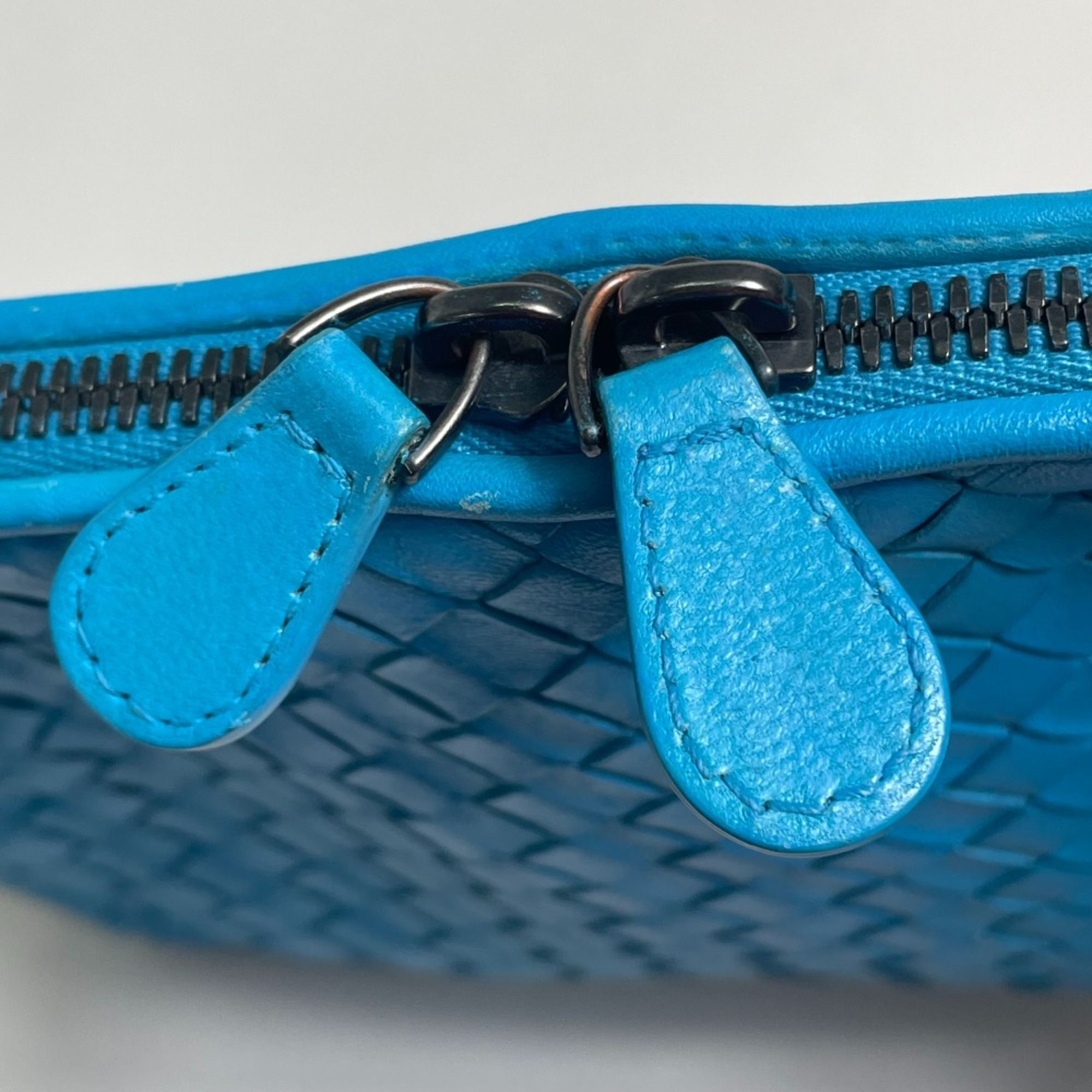 Leather Shoulder Bag (Pre-Owned) - Bottega Veneta - Modalova