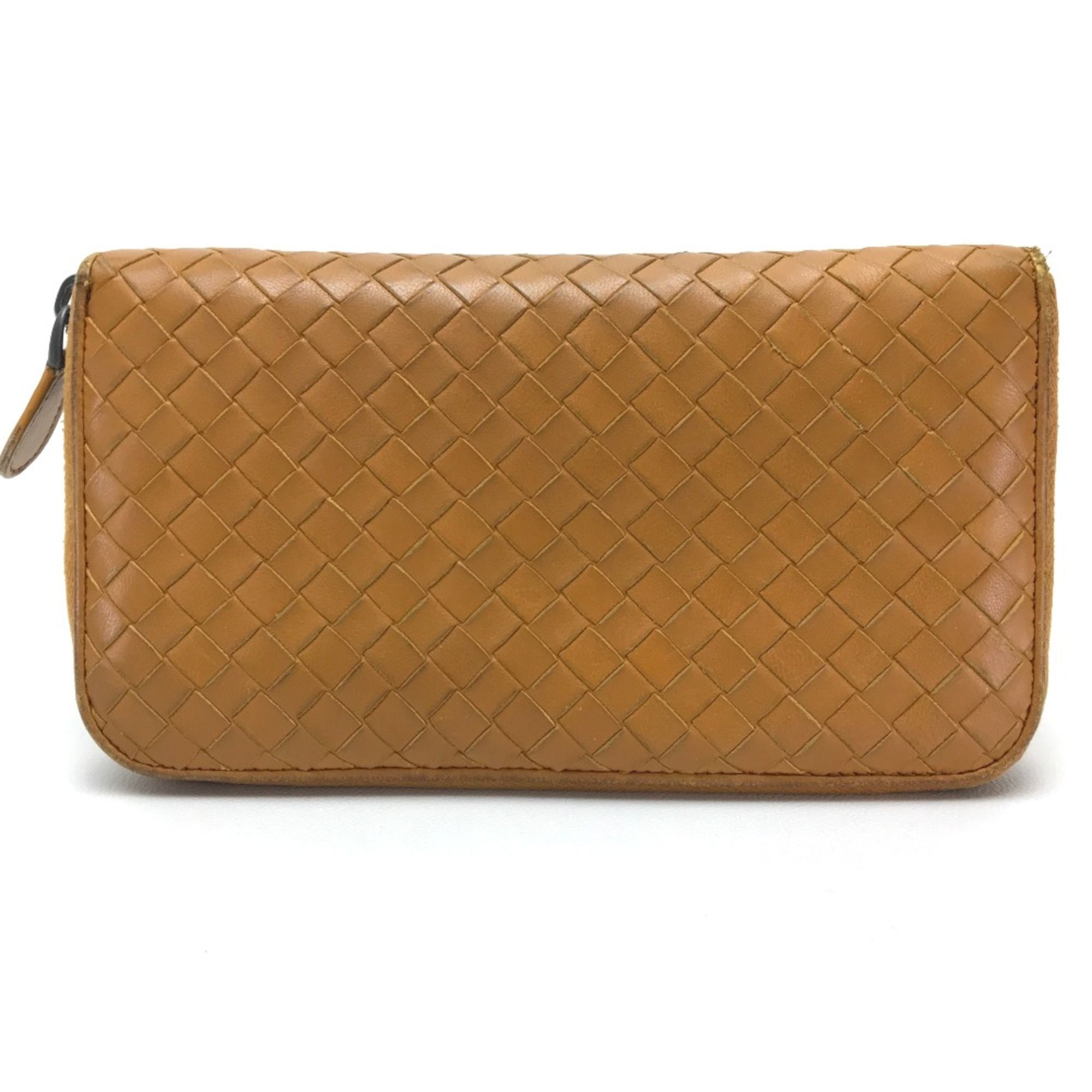Leather Long Wallet (Bi-Fold) (Pre-Owned) - Bottega Veneta - Modalova