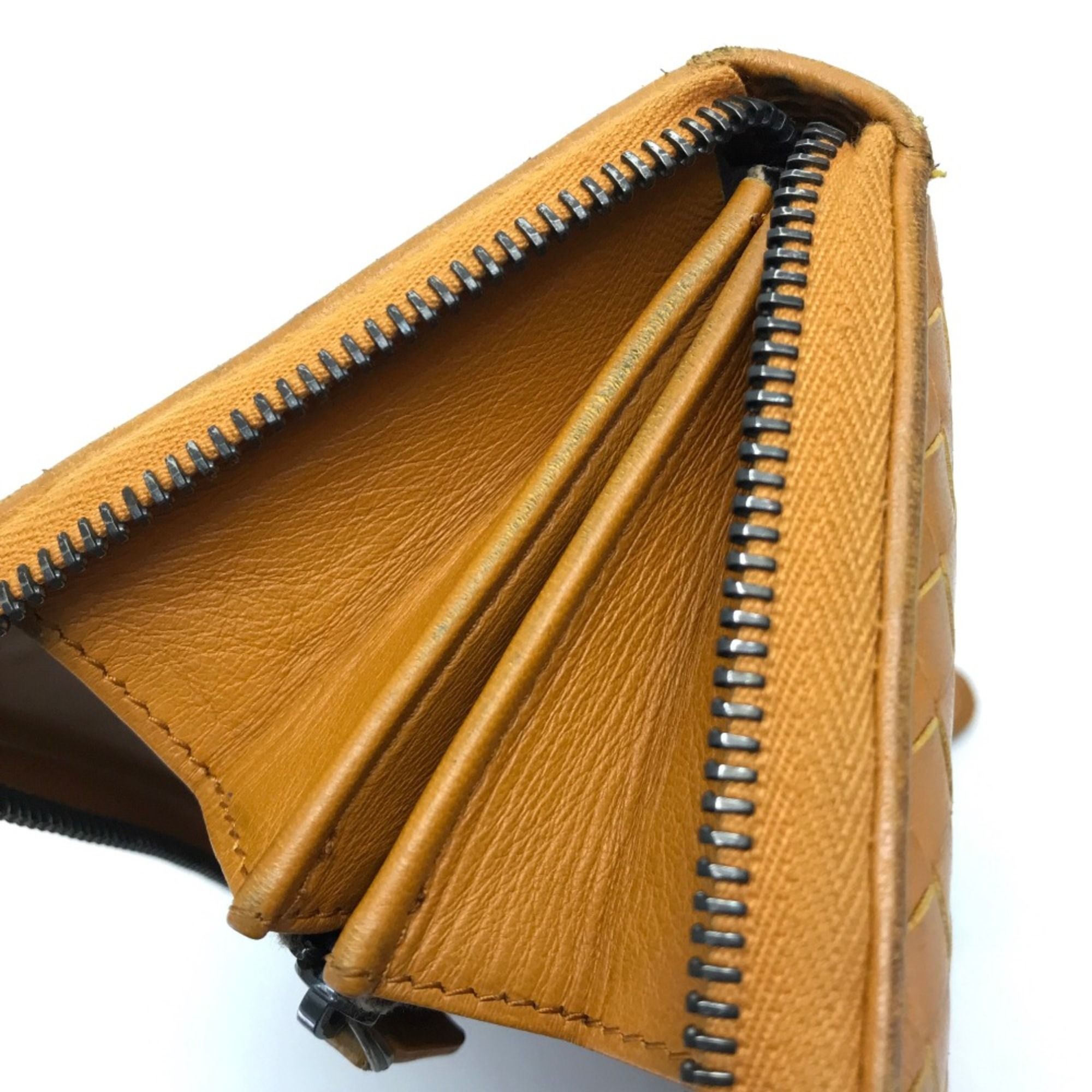 Leather Long Wallet (Bi-Fold) (Pre-Owned) - Bottega Veneta - Modalova