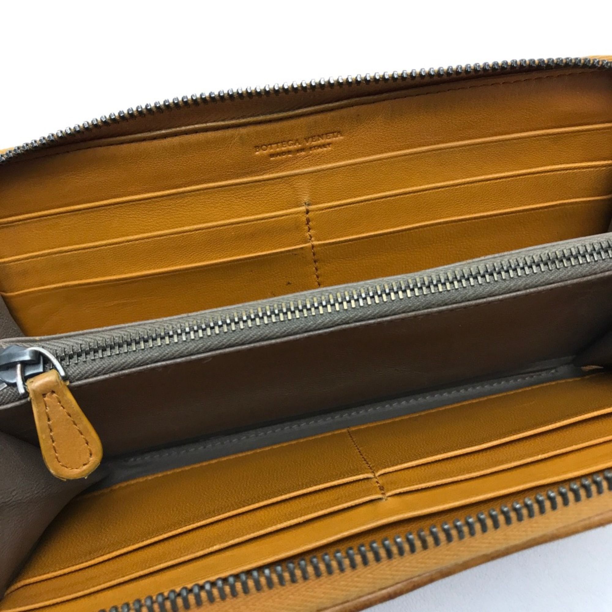 Leather Long Wallet (Bi-Fold) (Pre-Owned) - Bottega Veneta - Modalova