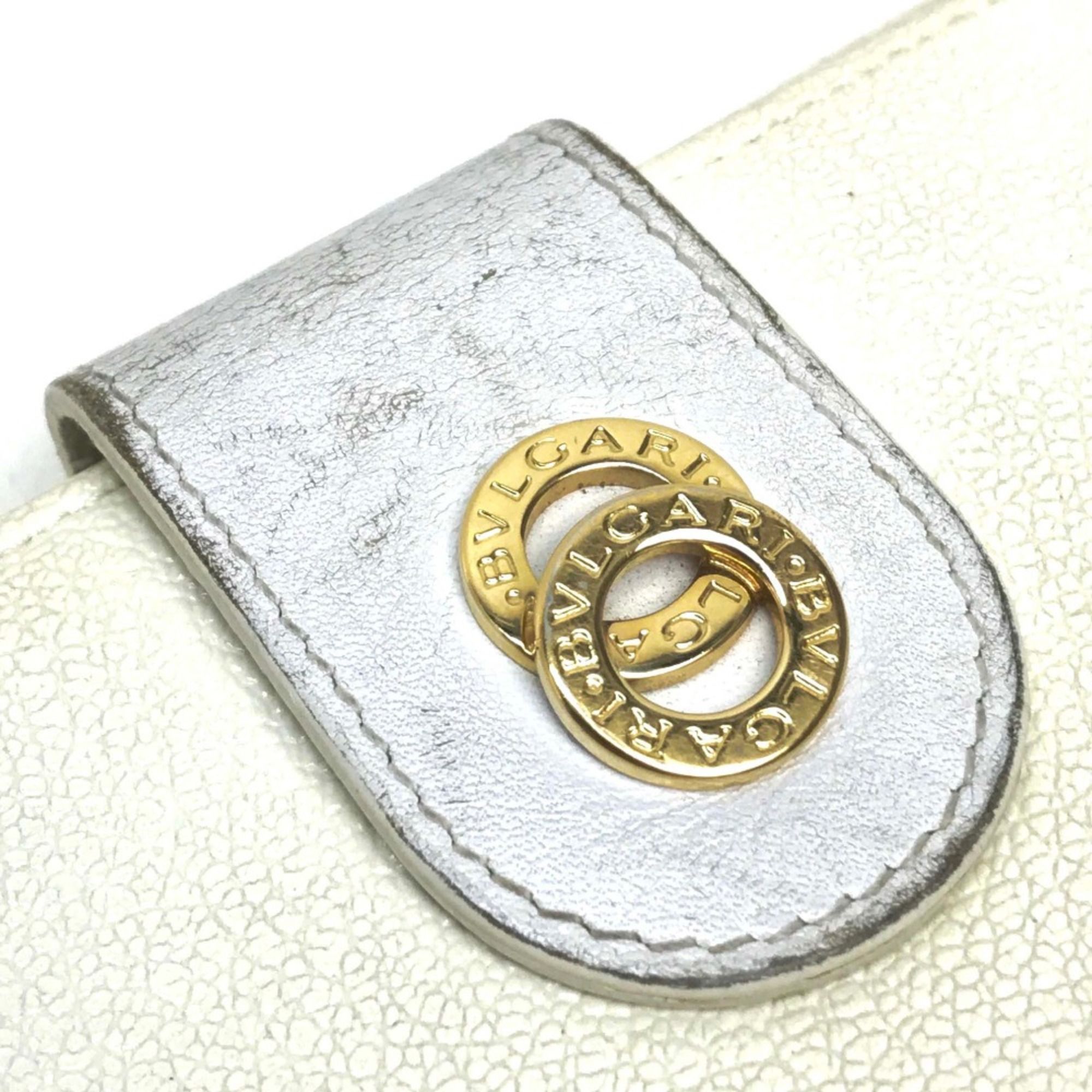 Leather Long Wallet (Bi-Fold) (Pre-Owned) - Bvlgari - Modalova