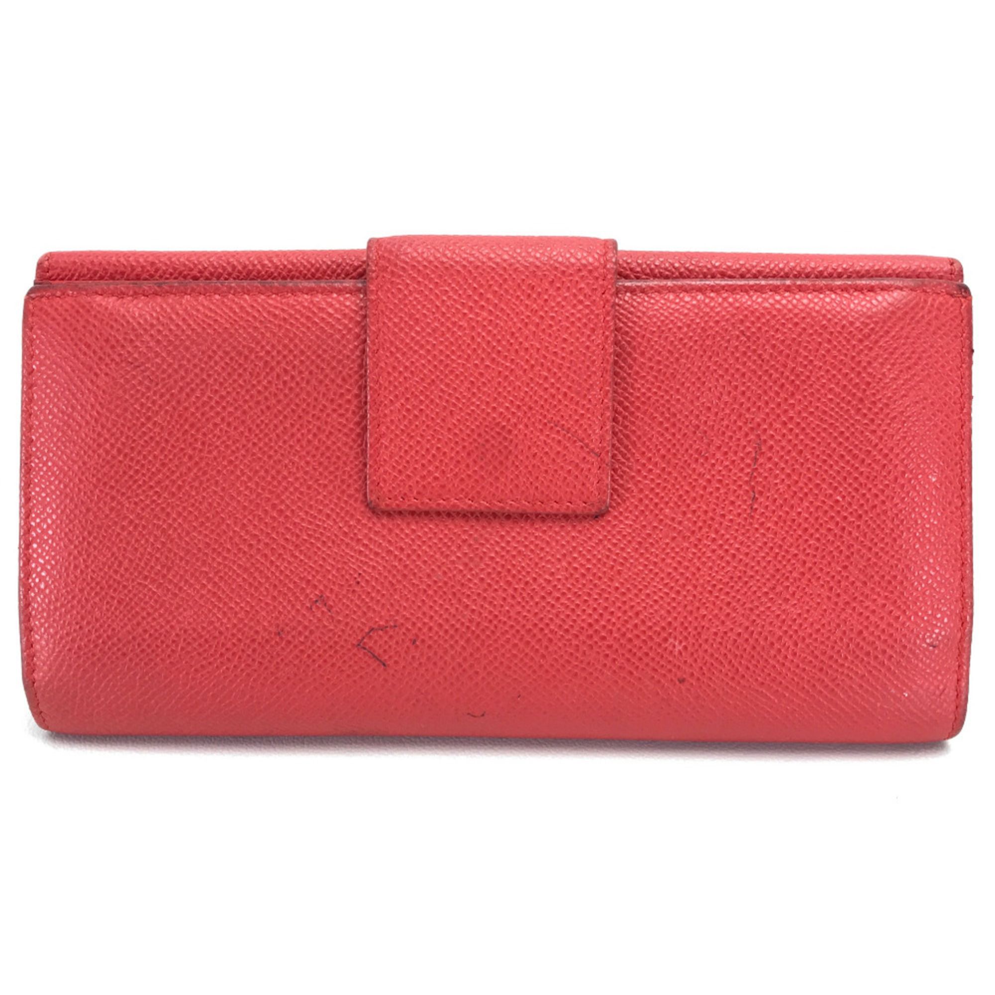 Leather Long Wallet (Bi-Fold) (Pre-Owned) - Bvlgari - Modalova