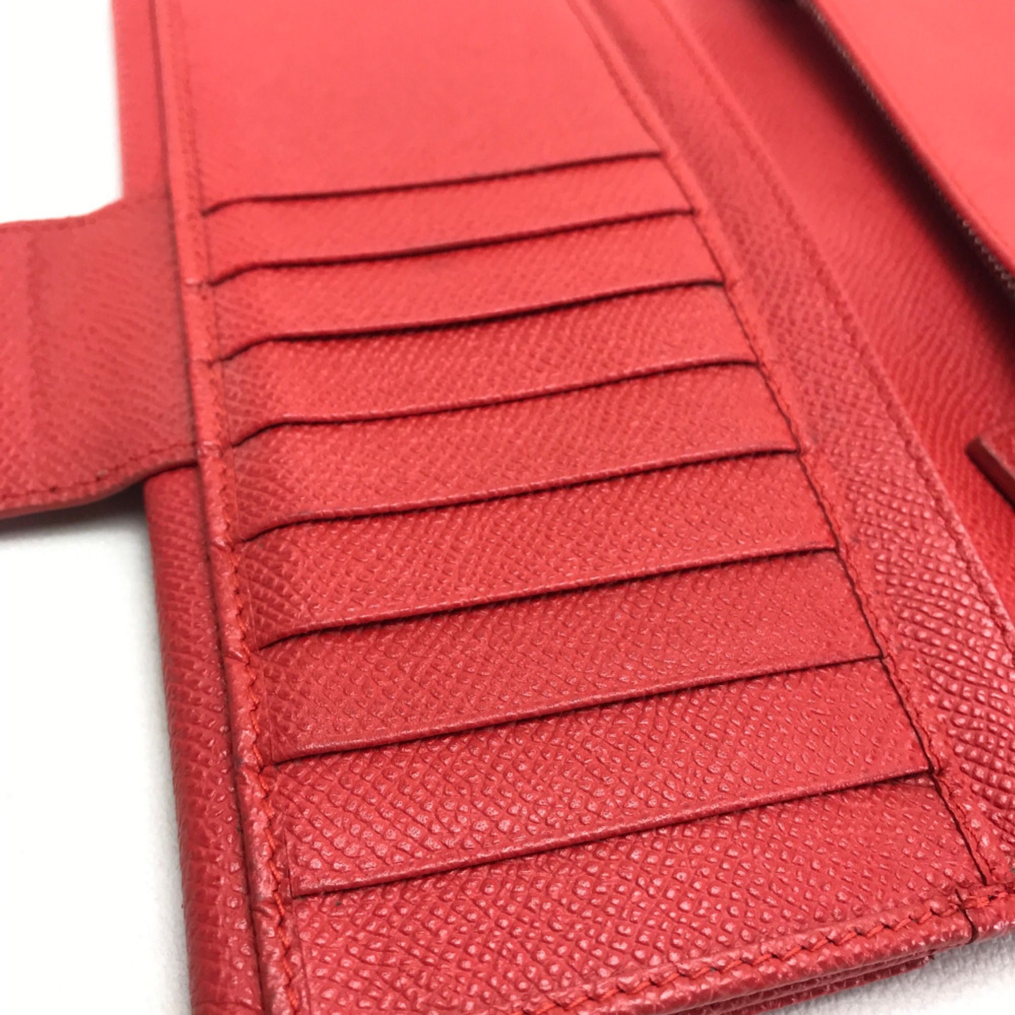 Leather Long Wallet (Bi-Fold) (Pre-Owned) - Bvlgari - Modalova