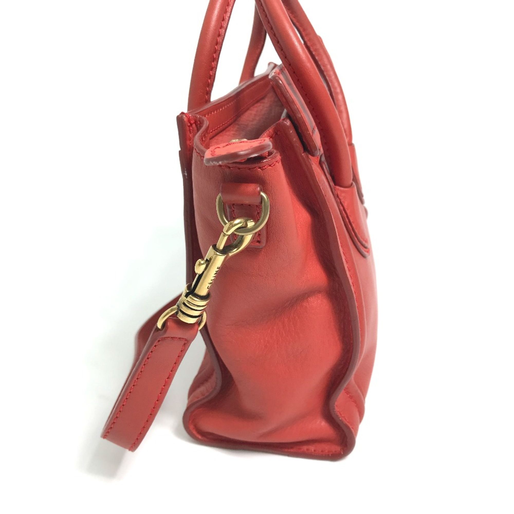 Leather Handbag (Pre-Owned) - Celine - Modalova