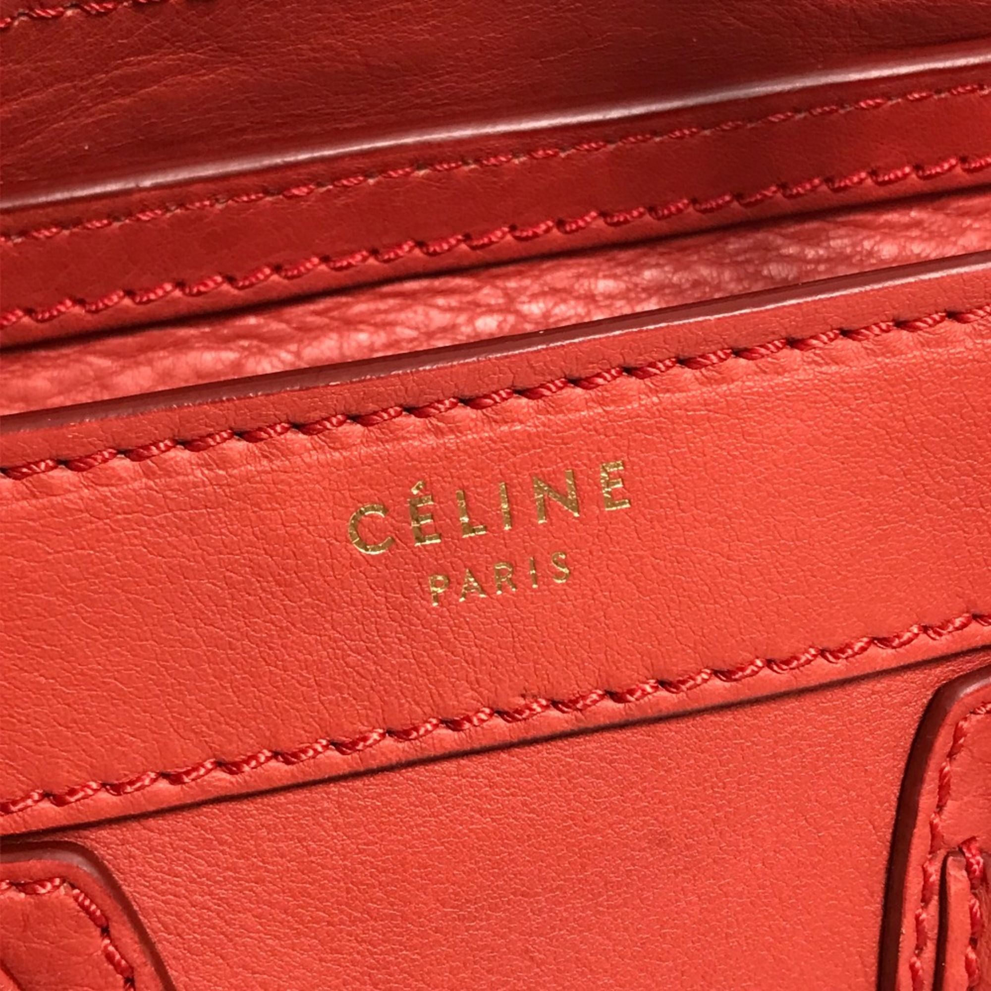 Leather Handbag (Pre-Owned) - Celine - Modalova