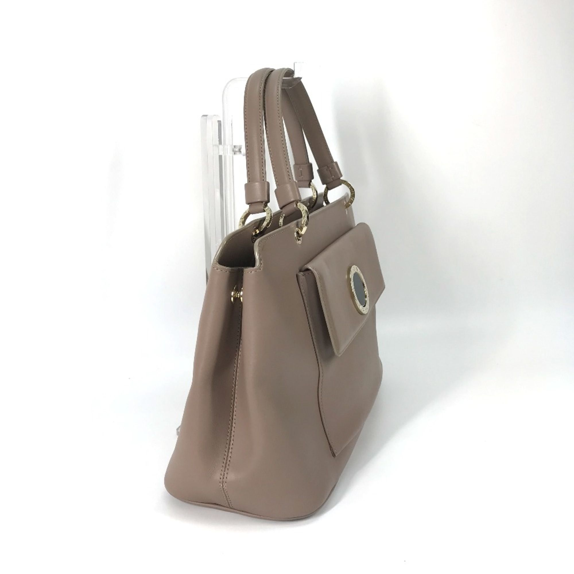 Leather Shoulder Bag (Pre-Owned) - Bvlgari - Modalova