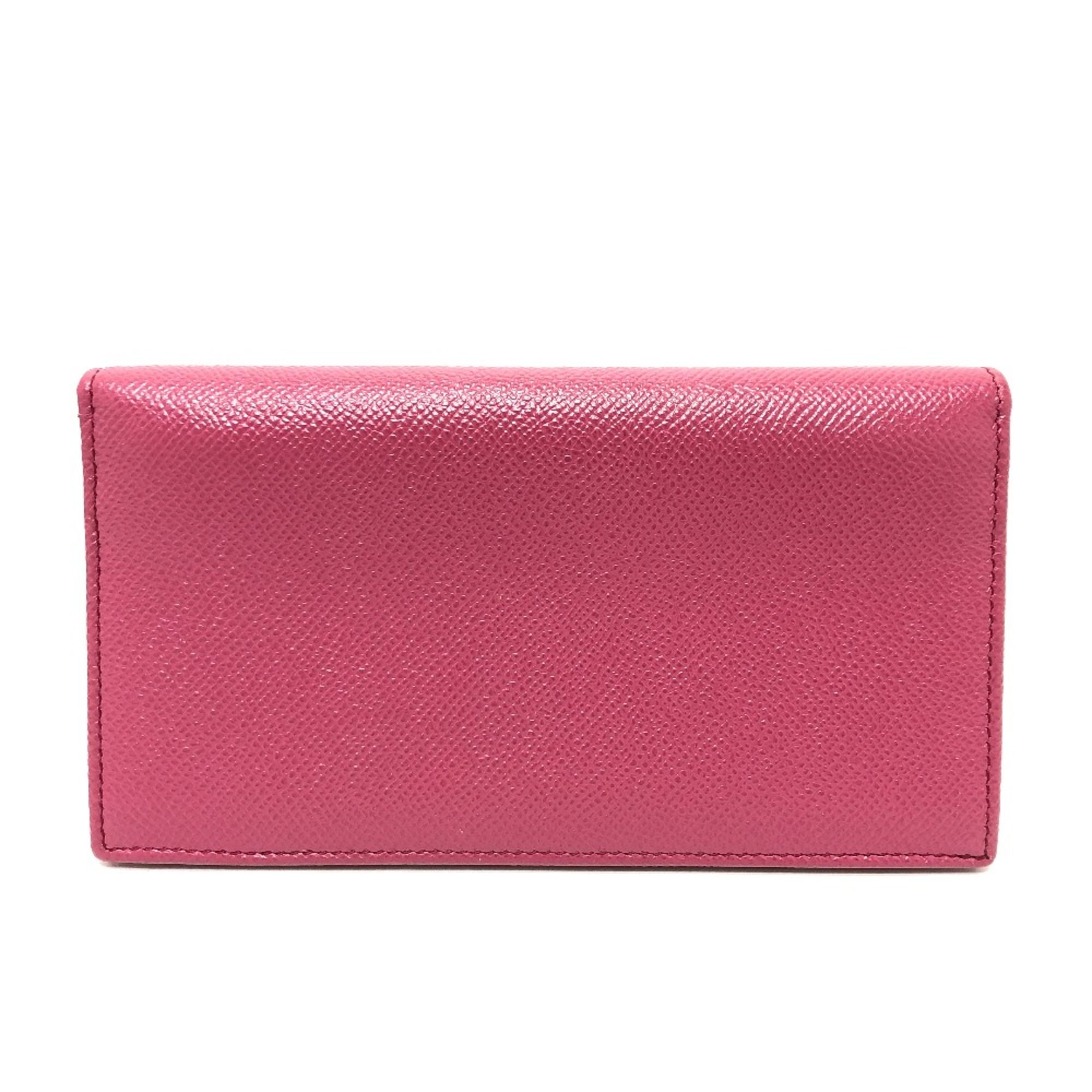 Leather Long Wallet (Bi-Fold) (Pre-Owned) - Bvlgari - Modalova