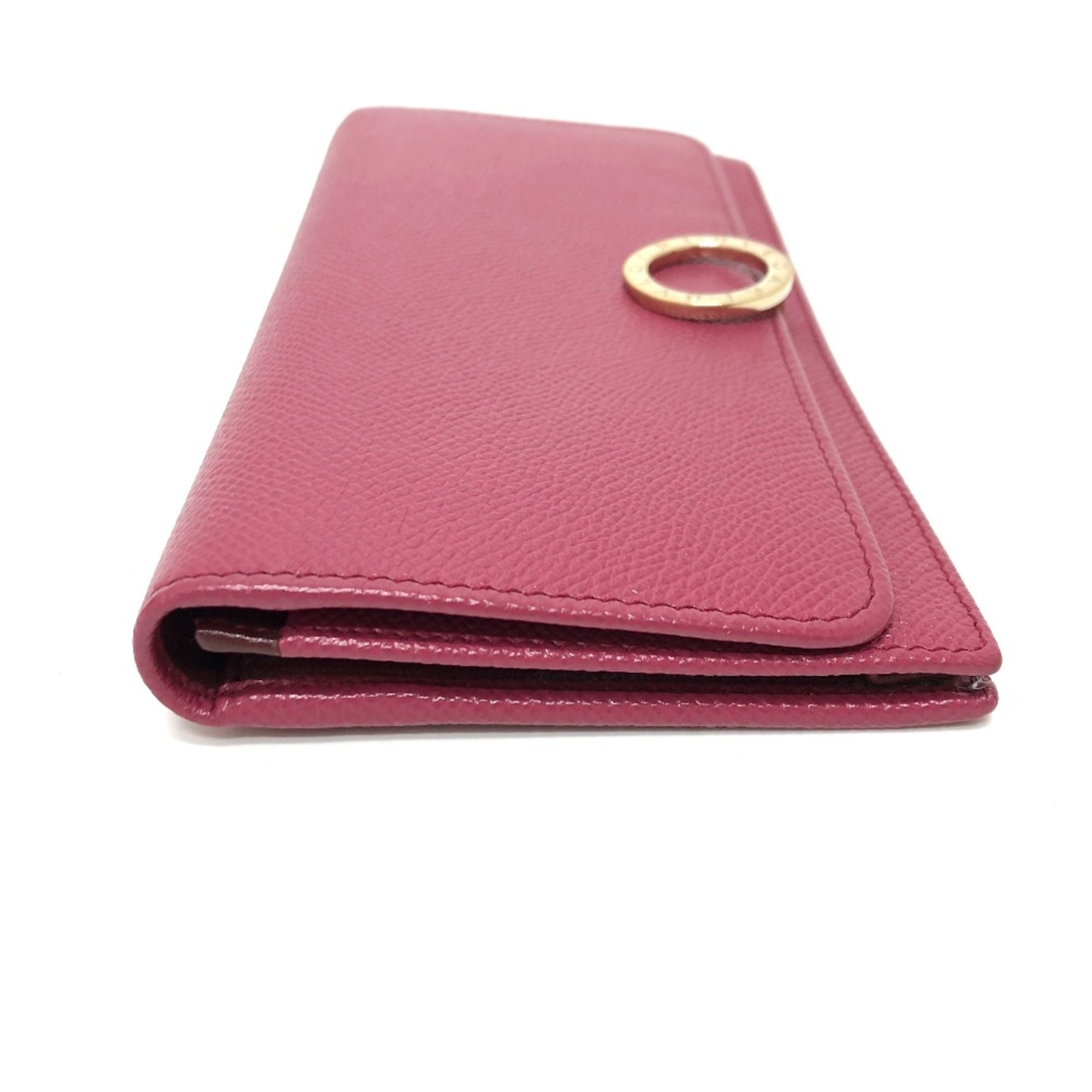 Leather Long Wallet (Bi-Fold) (Pre-Owned) - Bvlgari - Modalova