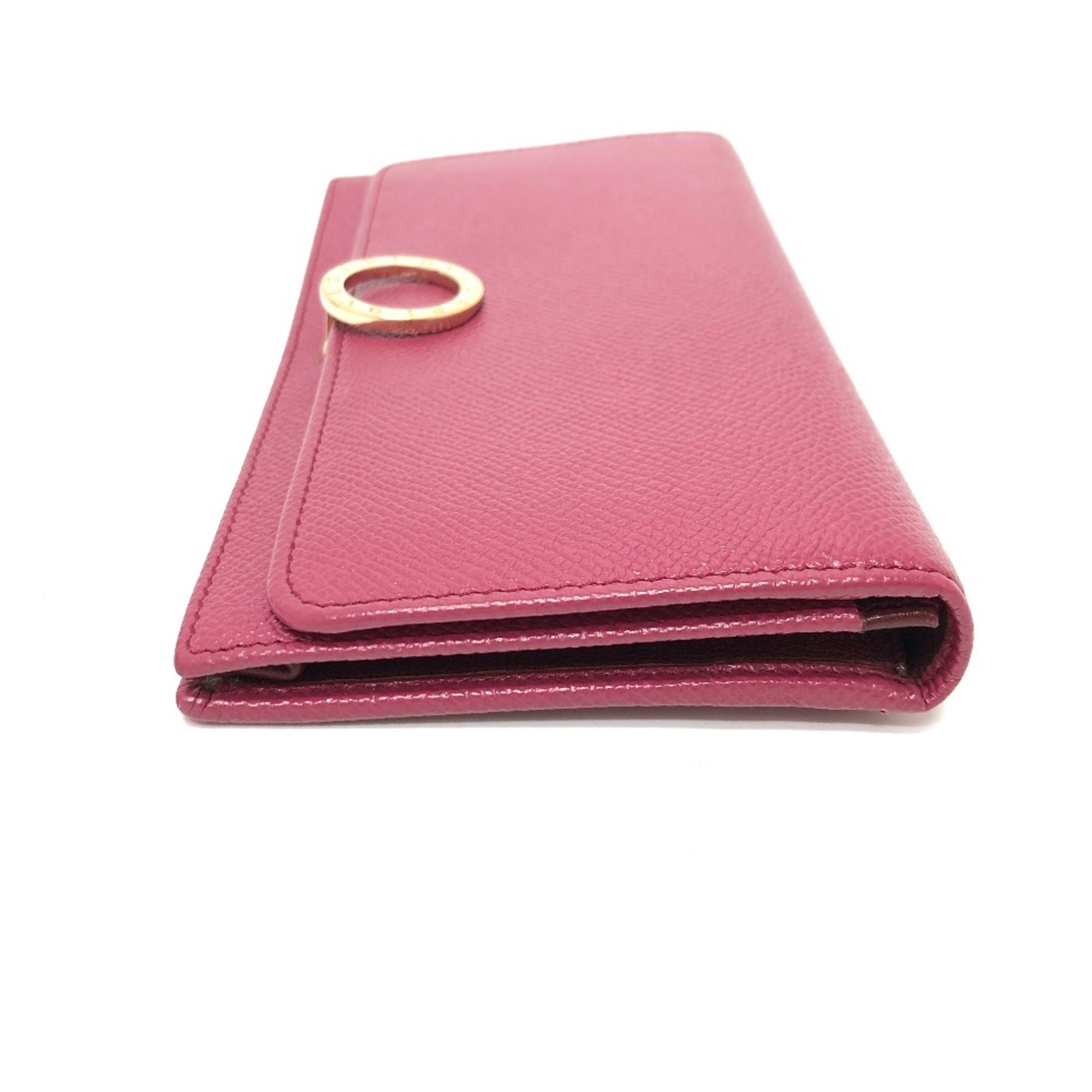 Leather Long Wallet (Bi-Fold) (Pre-Owned) - Bvlgari - Modalova