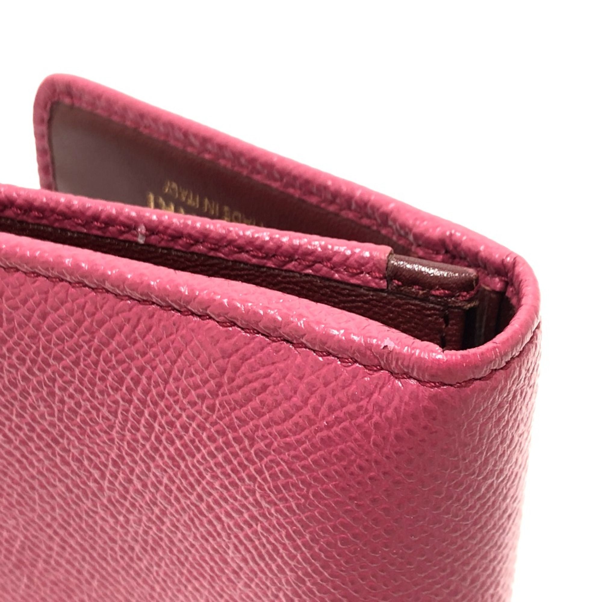 Leather Long Wallet (Bi-Fold) (Pre-Owned) - Bvlgari - Modalova