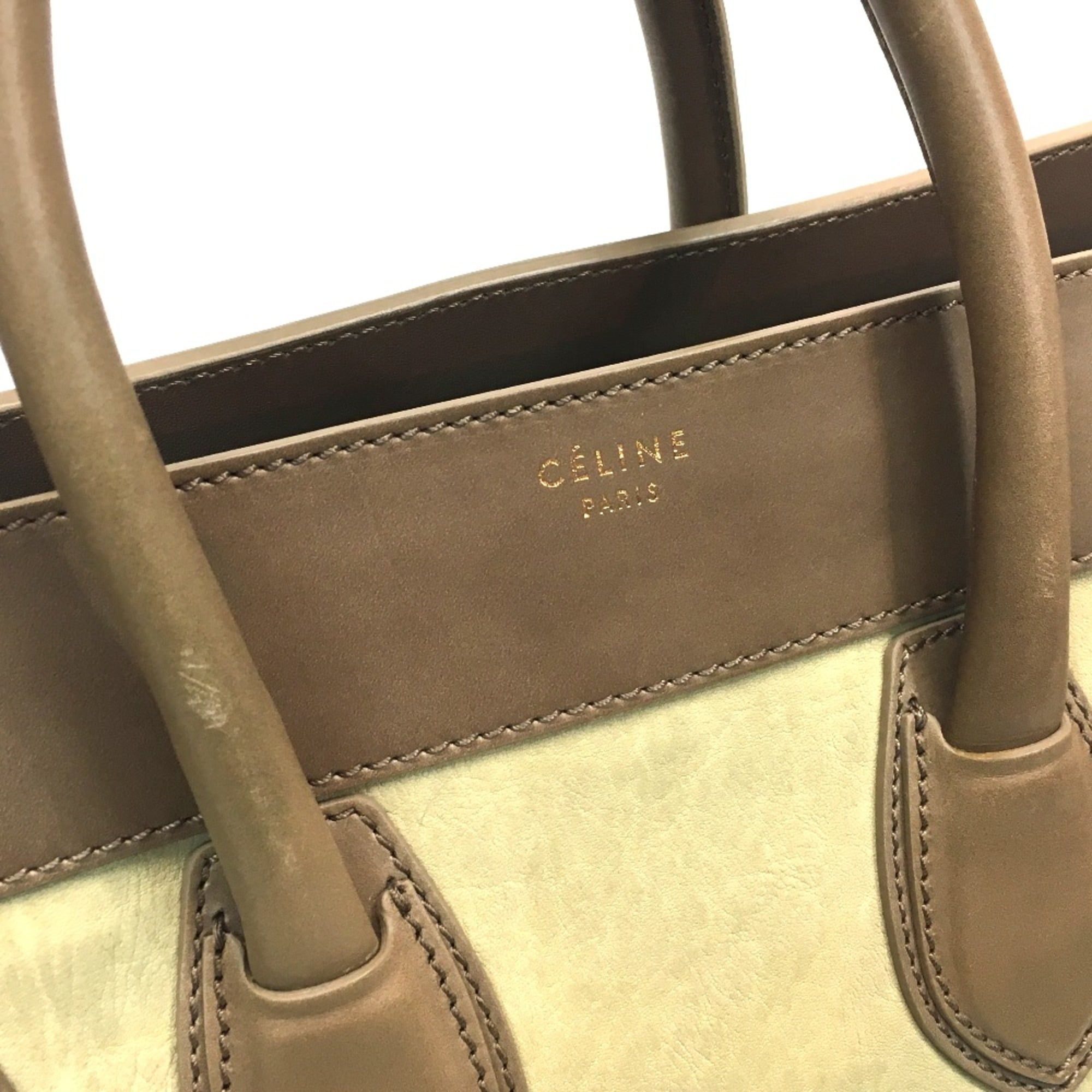 Leather Handbag (Pre-Owned) - Celine - Modalova