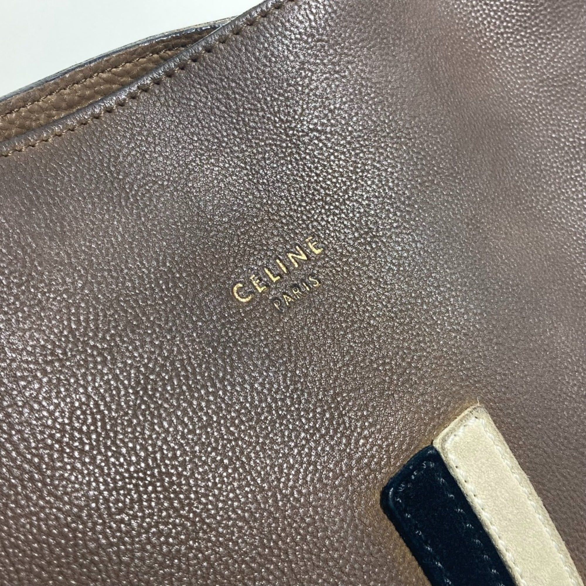 Leather Shoulder Bag (Pre-Owned) - Celine - Modalova