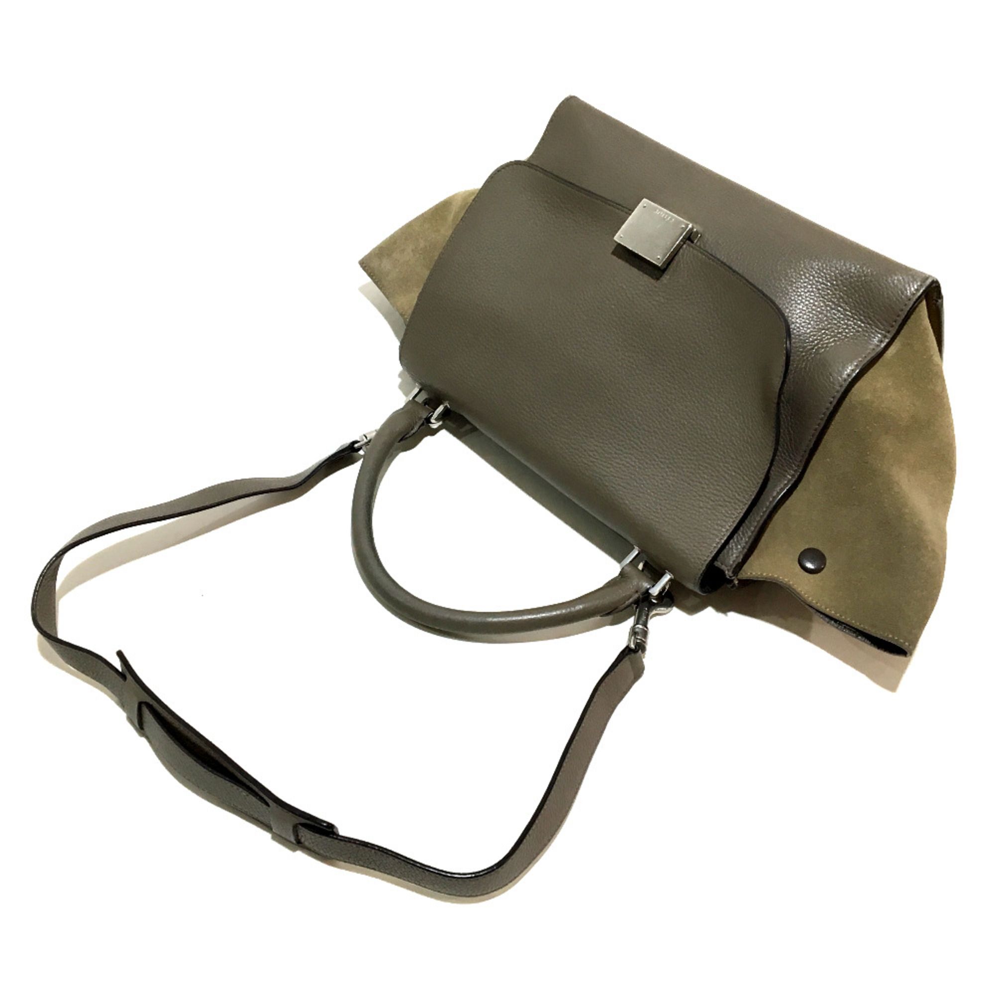 Leather Handbag (Pre-Owned) - Celine - Modalova