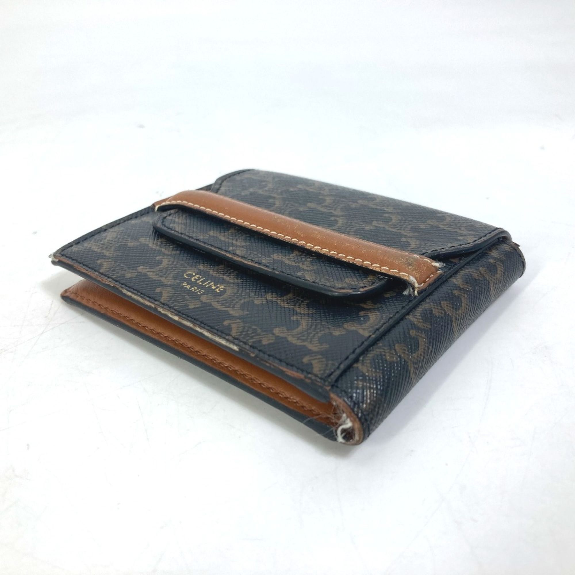 Leather Wallet (Bi-Fold) (Pre-Owned) - Celine - Modalova