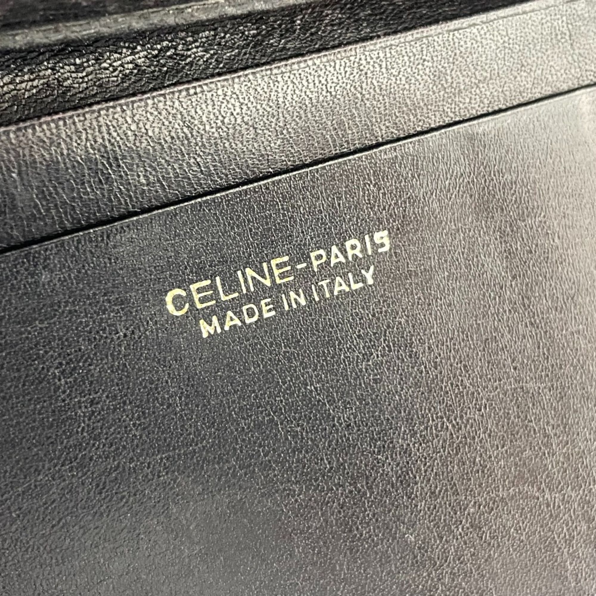 Leather Long Wallet (Bi-Fold) (Pre-Owned) - Celine - Modalova