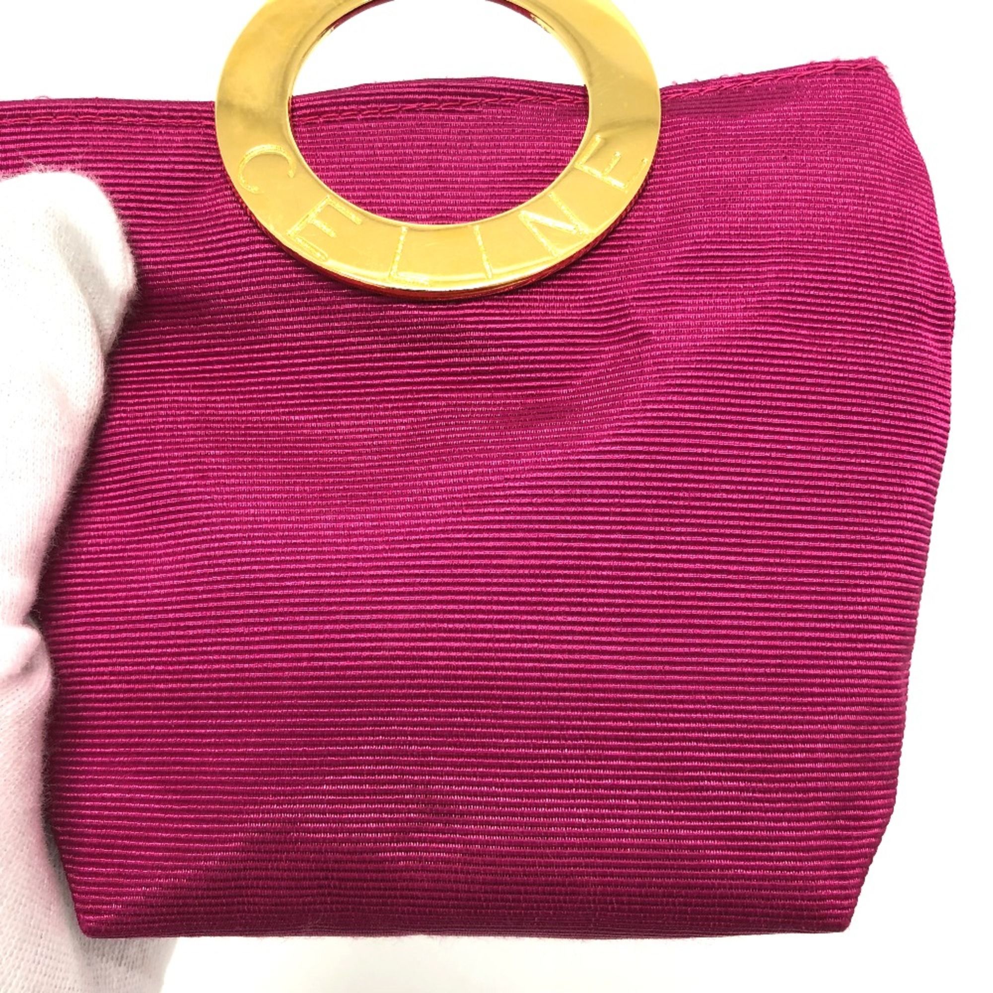 Celine Pink Cloth Pouch (Pre-Owned) - Celine - Modalova