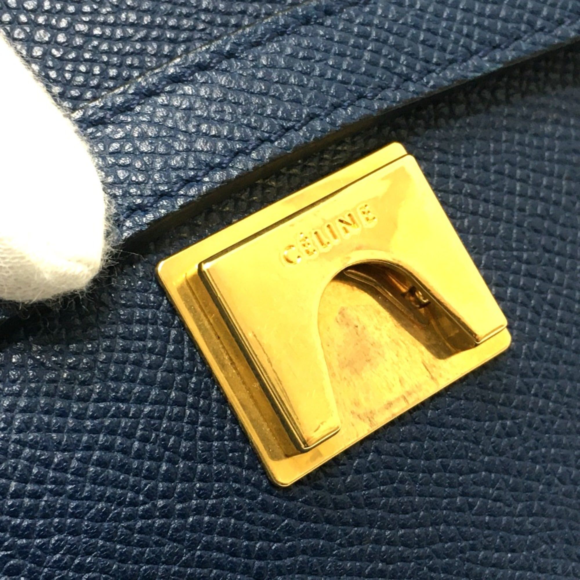 Leather Handbag (Pre-Owned) - Celine - Modalova