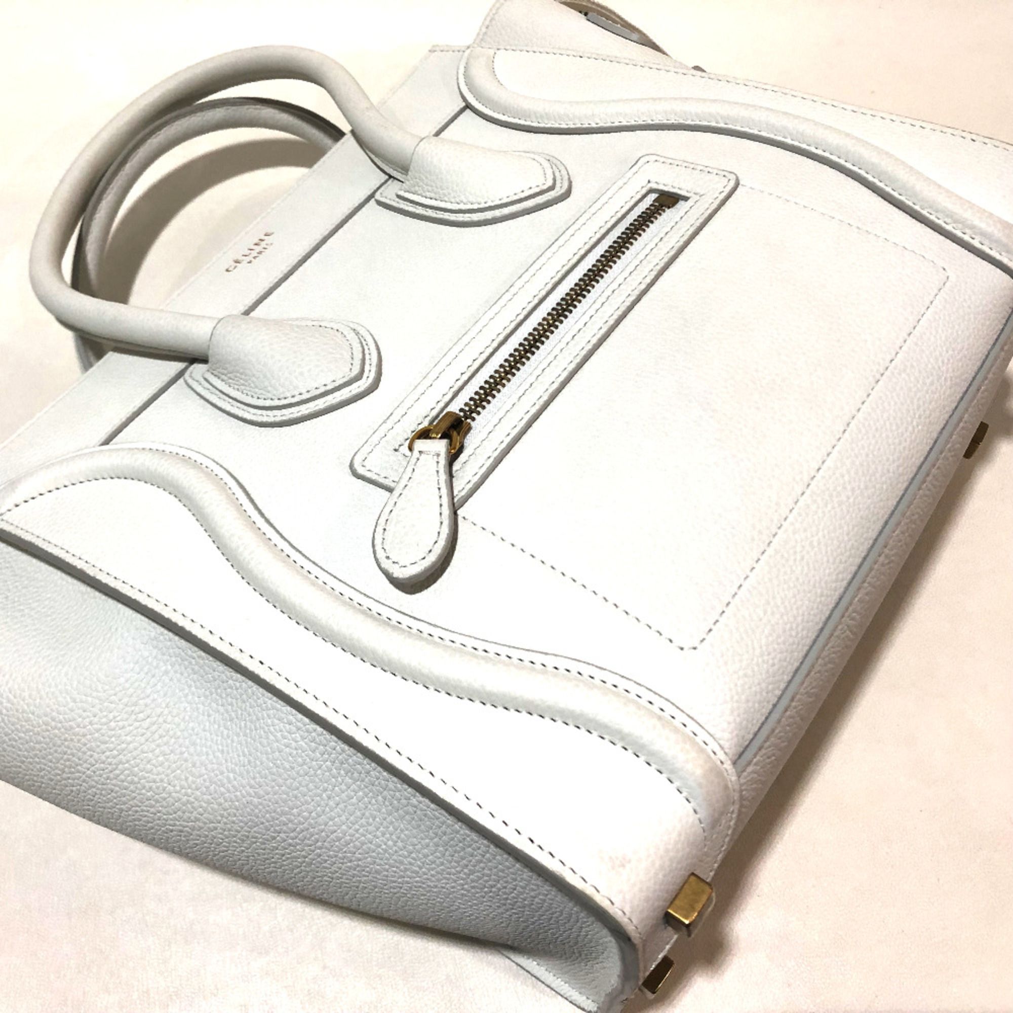 Leather Handbag (Pre-Owned) - Celine - Modalova