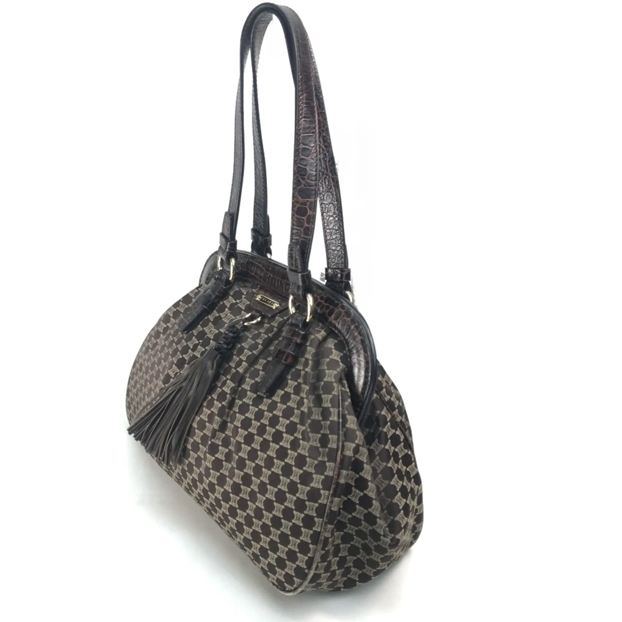 Leather Shoulder Bag (Pre-Owned) - Celine - Modalova