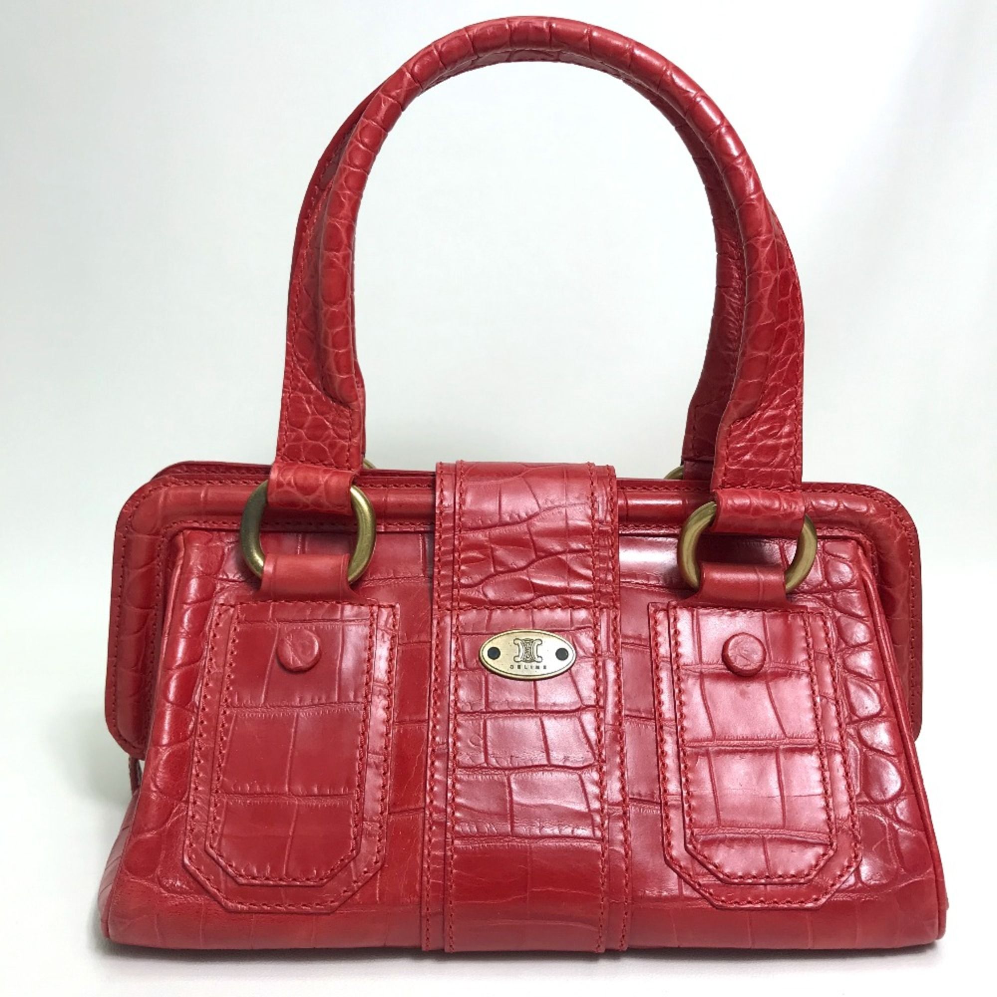 Leather Handbag (Pre-Owned) - Celine - Modalova