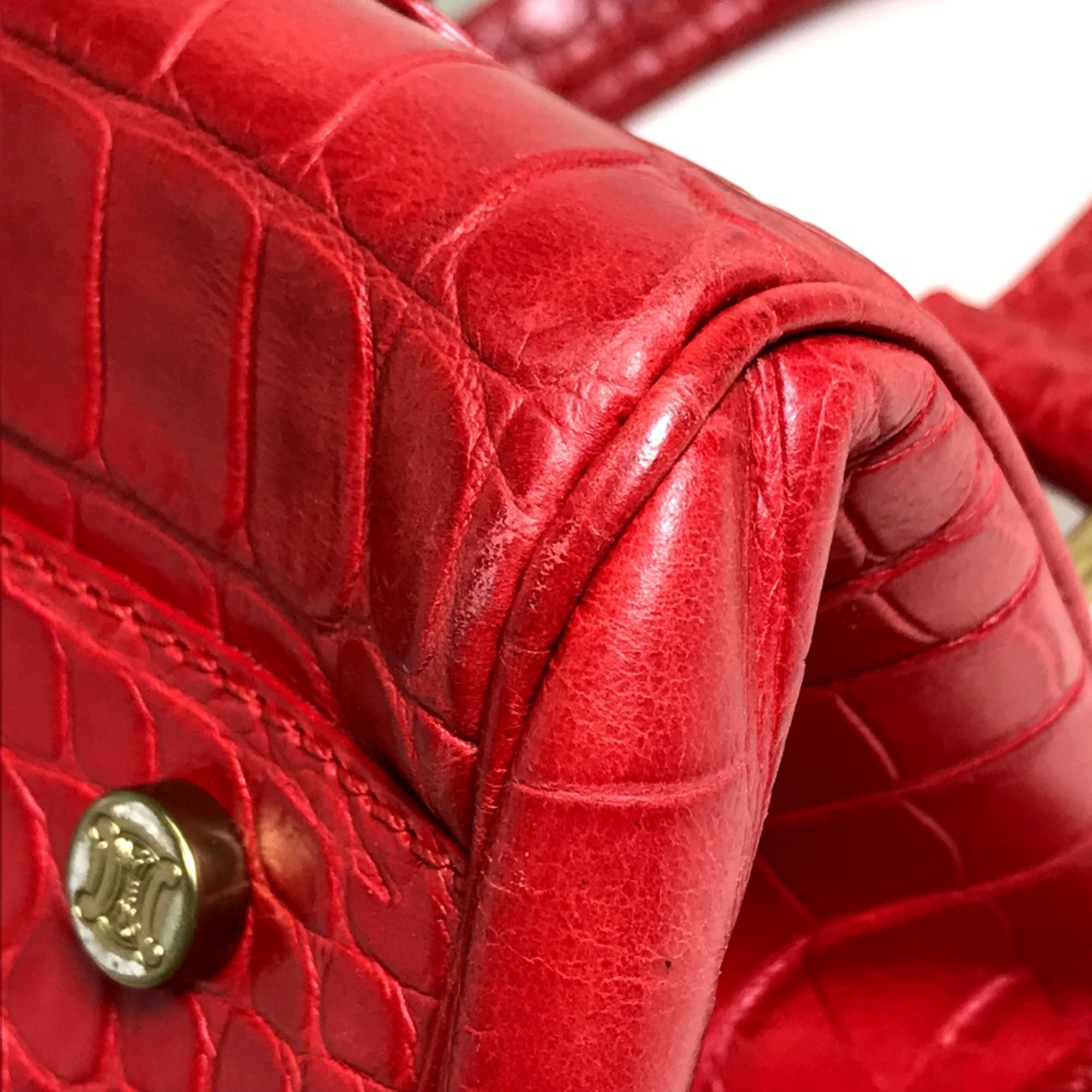 Leather Handbag (Pre-Owned) - Celine - Modalova