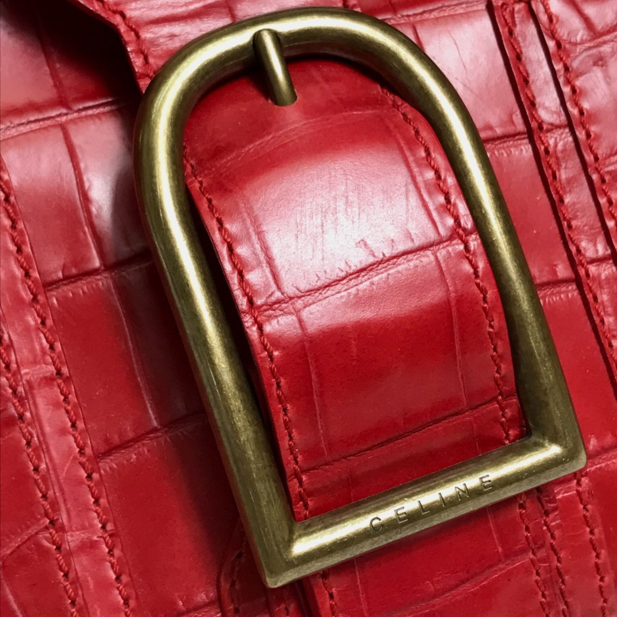 Leather Handbag (Pre-Owned) - Celine - Modalova