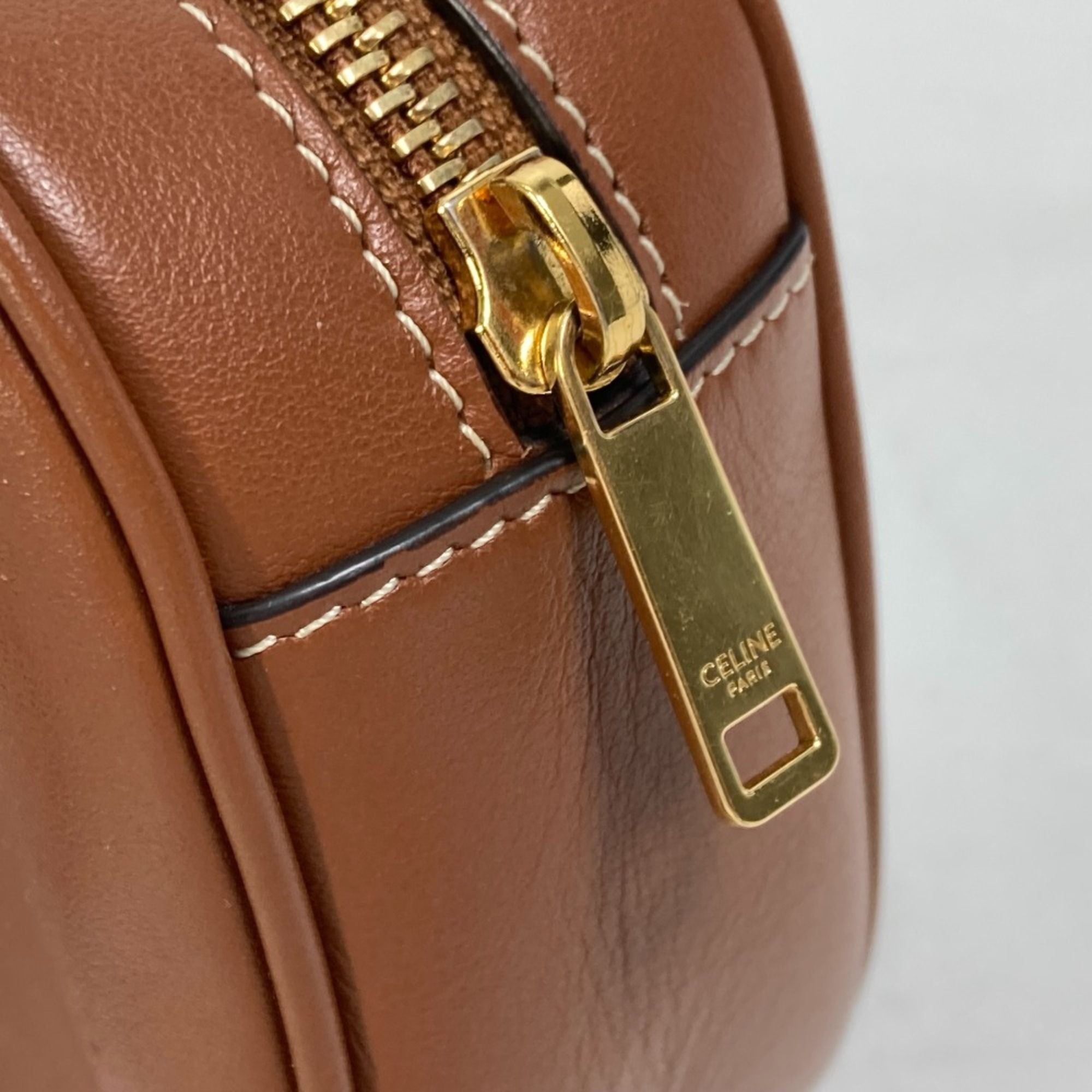 Leather Shoulder Bag (Pre-Owned) - Celine - Modalova
