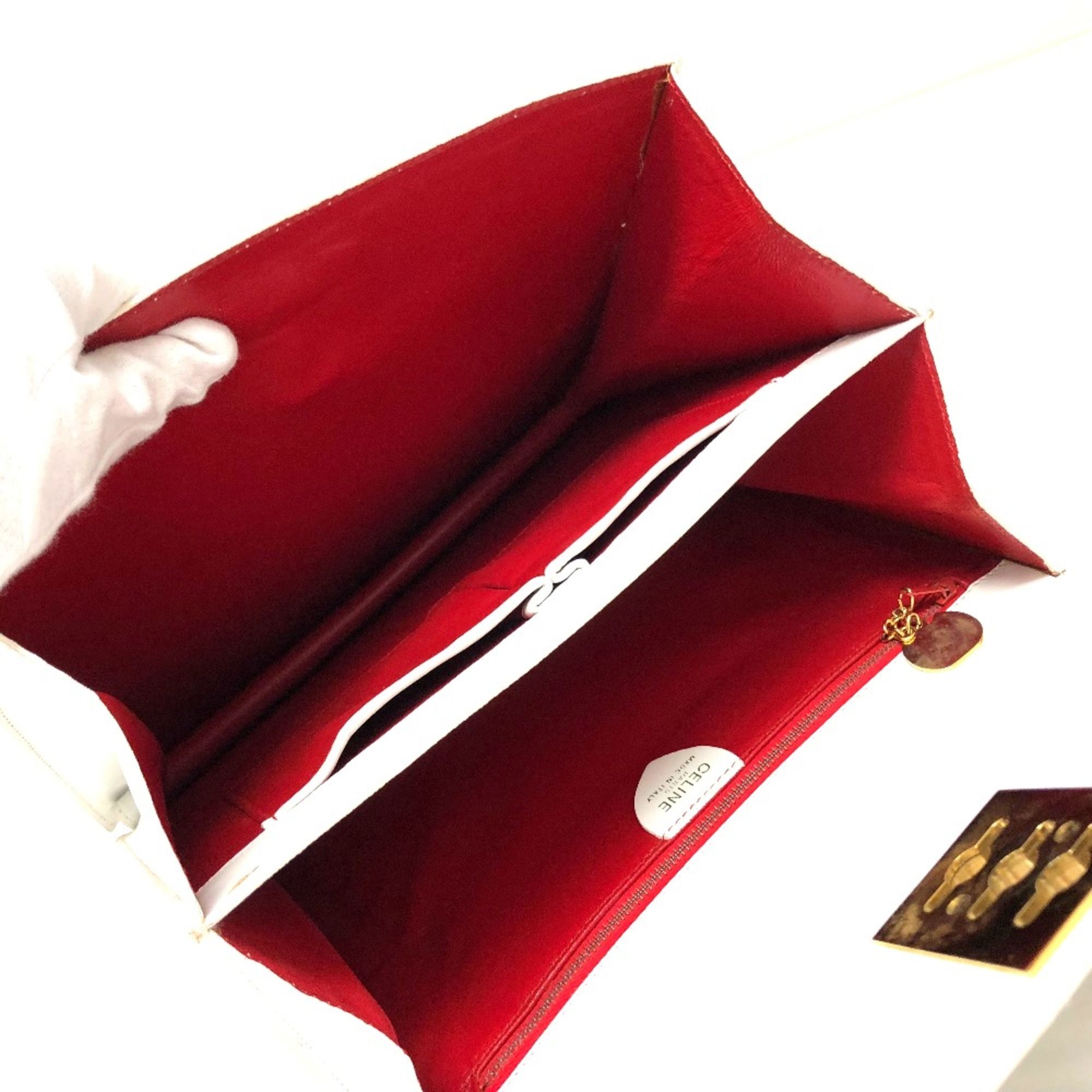 Leather Handbag (Pre-Owned) - Celine - Modalova