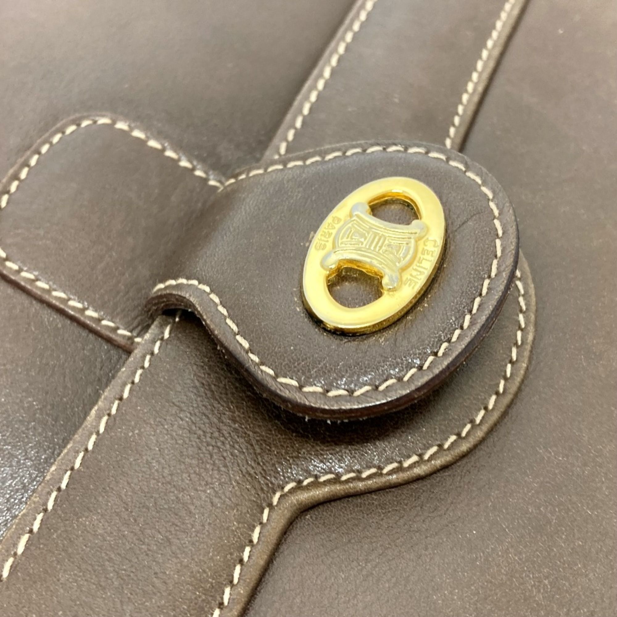 Leather Shoulder Bag (Pre-Owned) - Celine - Modalova